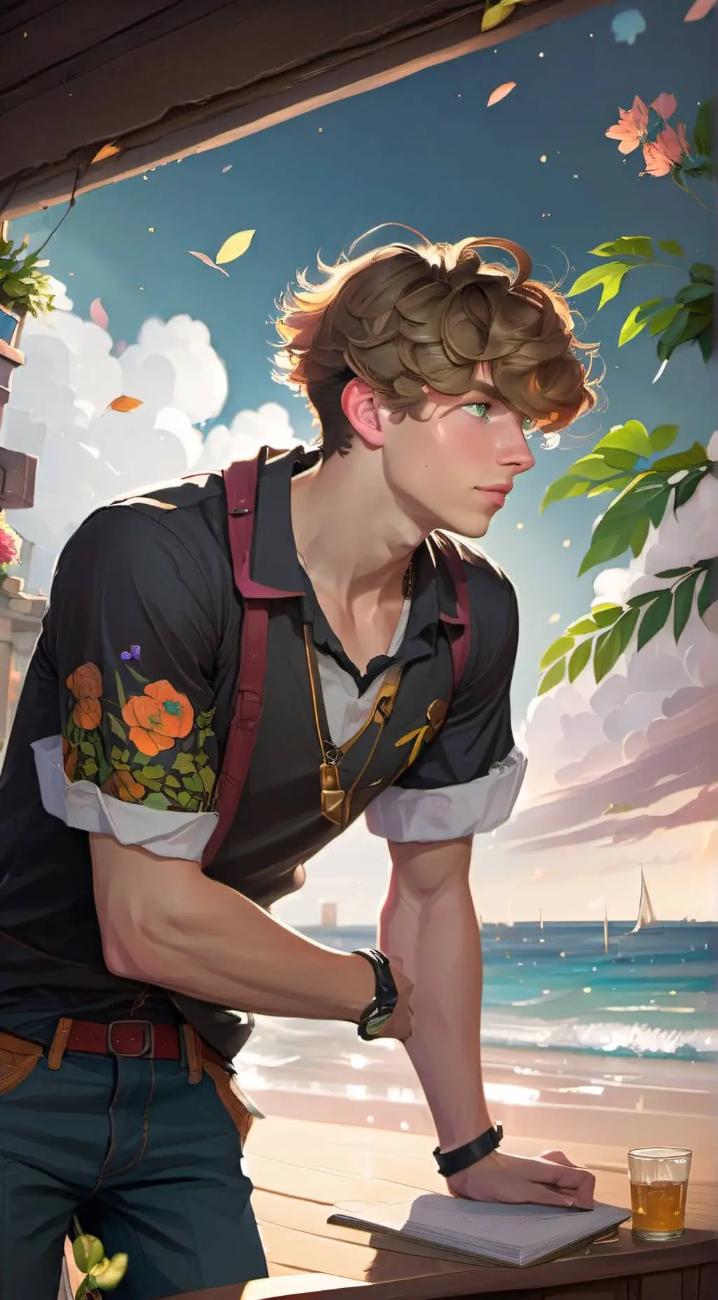 ai character: Gabe background