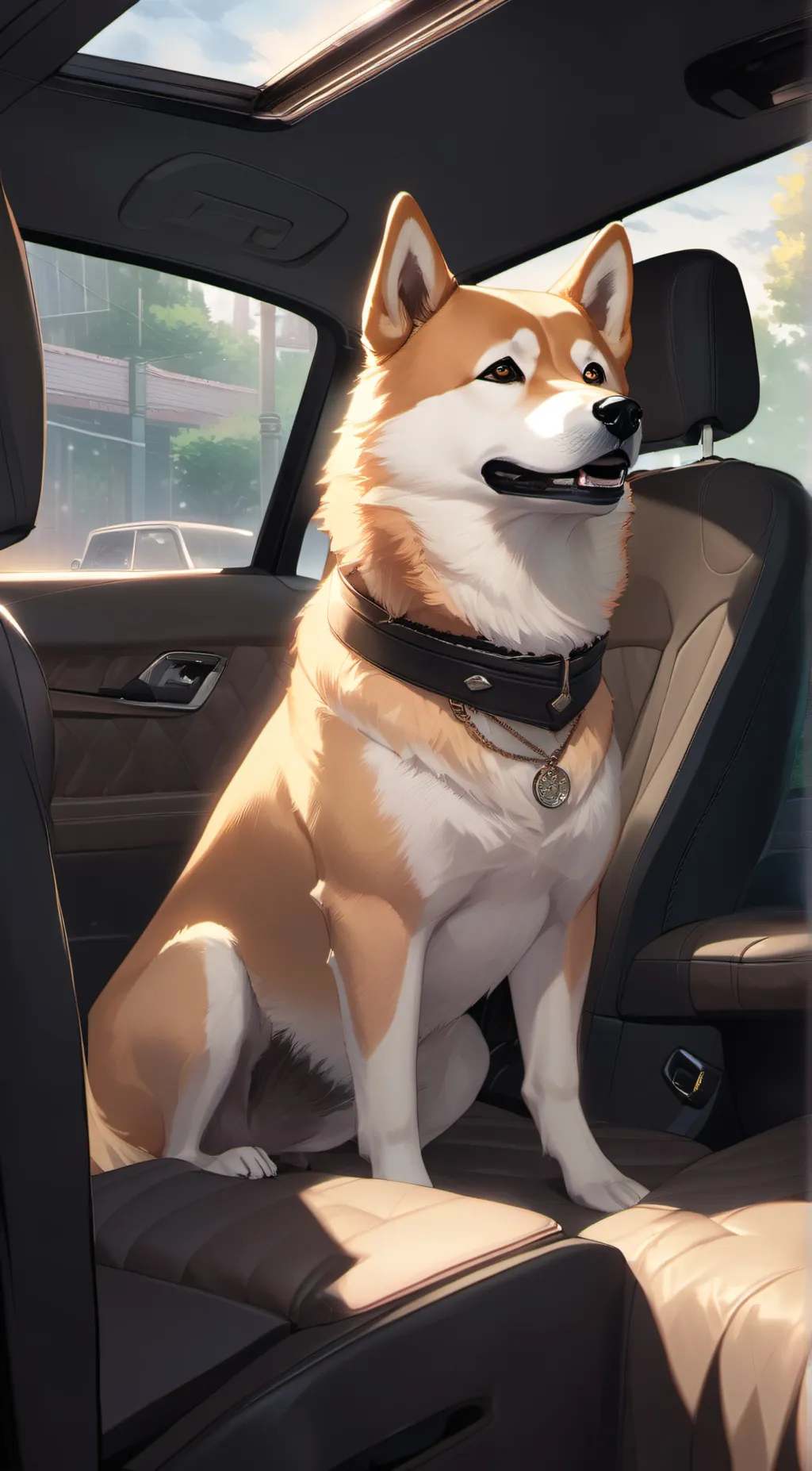 ai character: Shibi  background