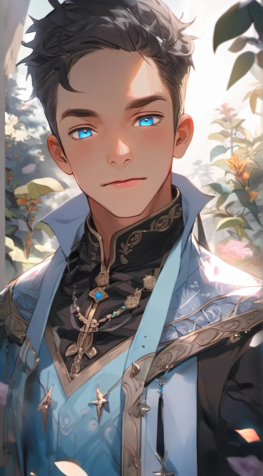 ai character: EMMANUEL  background