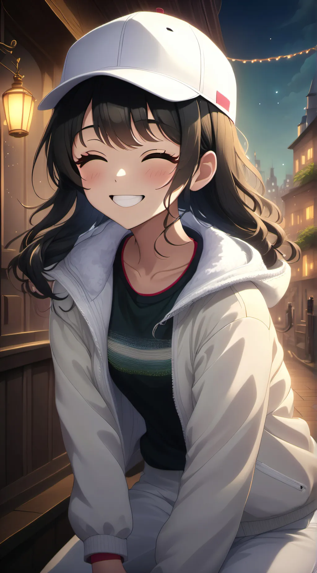 ai character: Ashley background