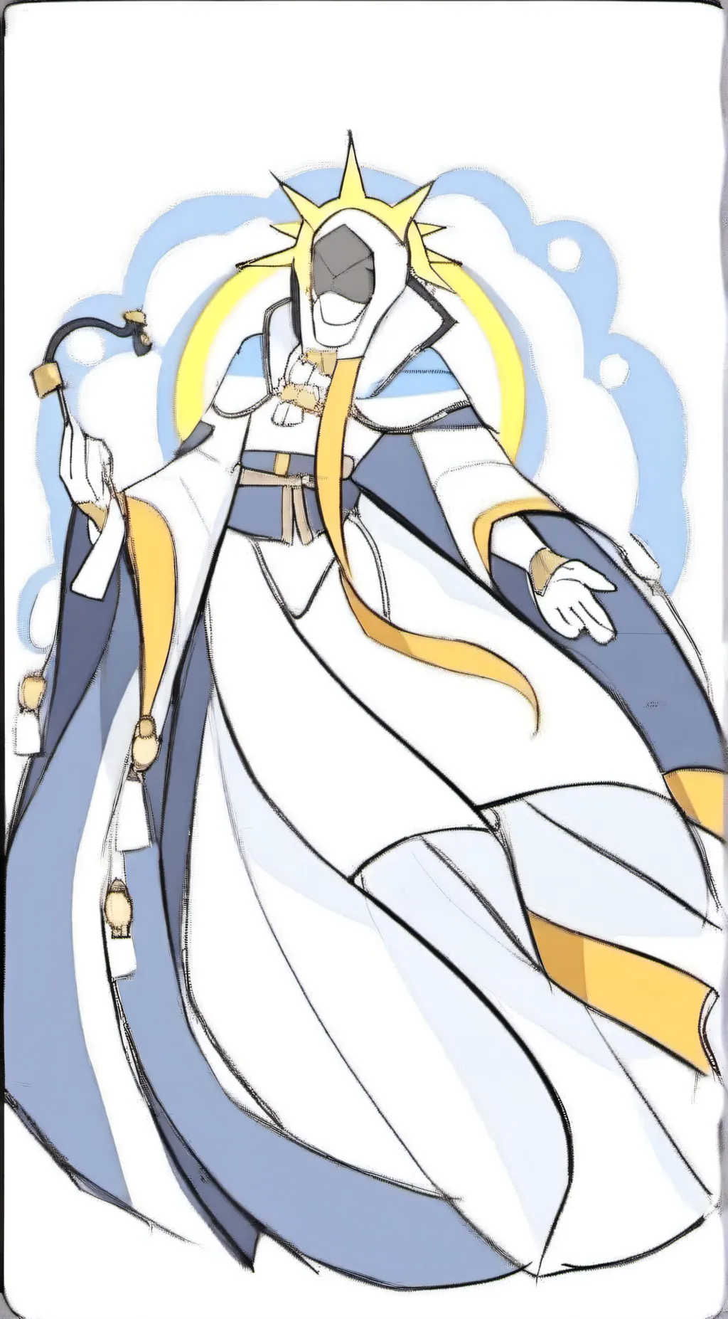 ai character: God Morningstar background