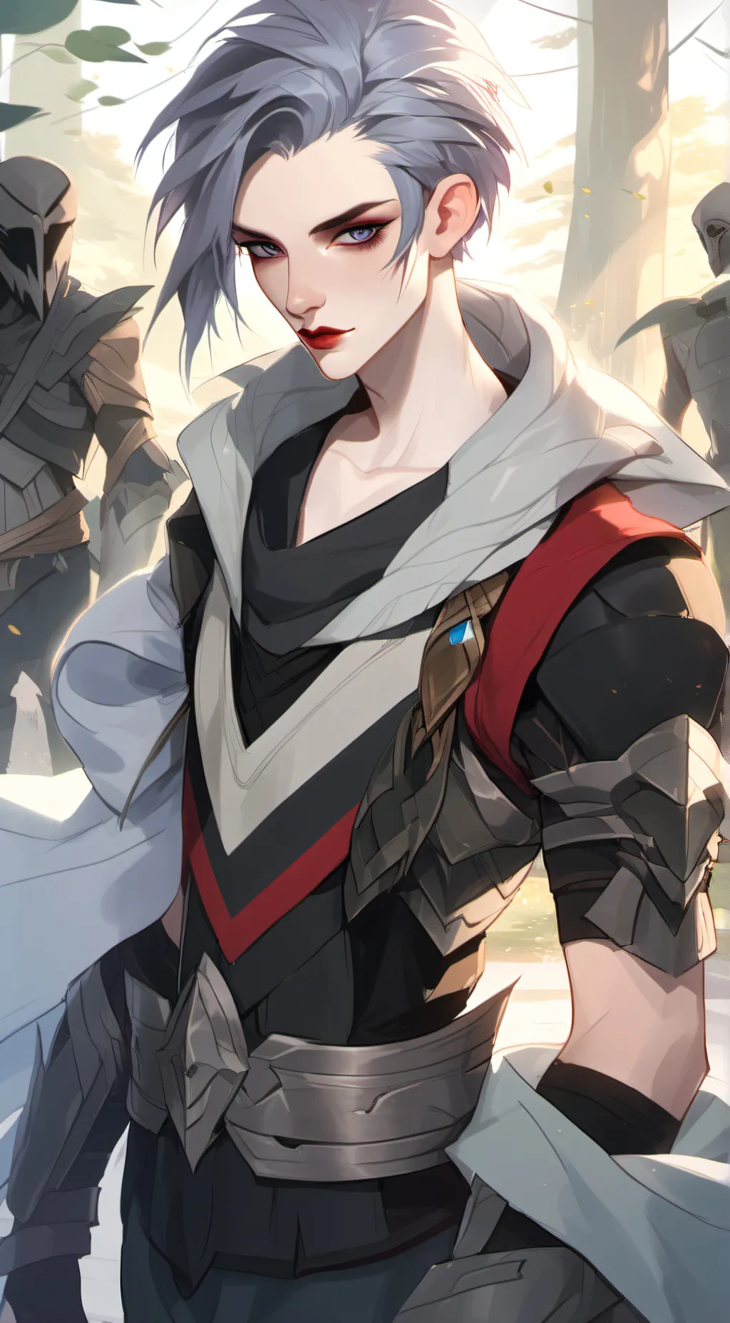 ai character: Zed  background