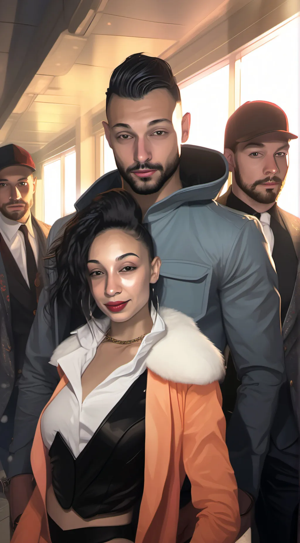 ai character: Chris background