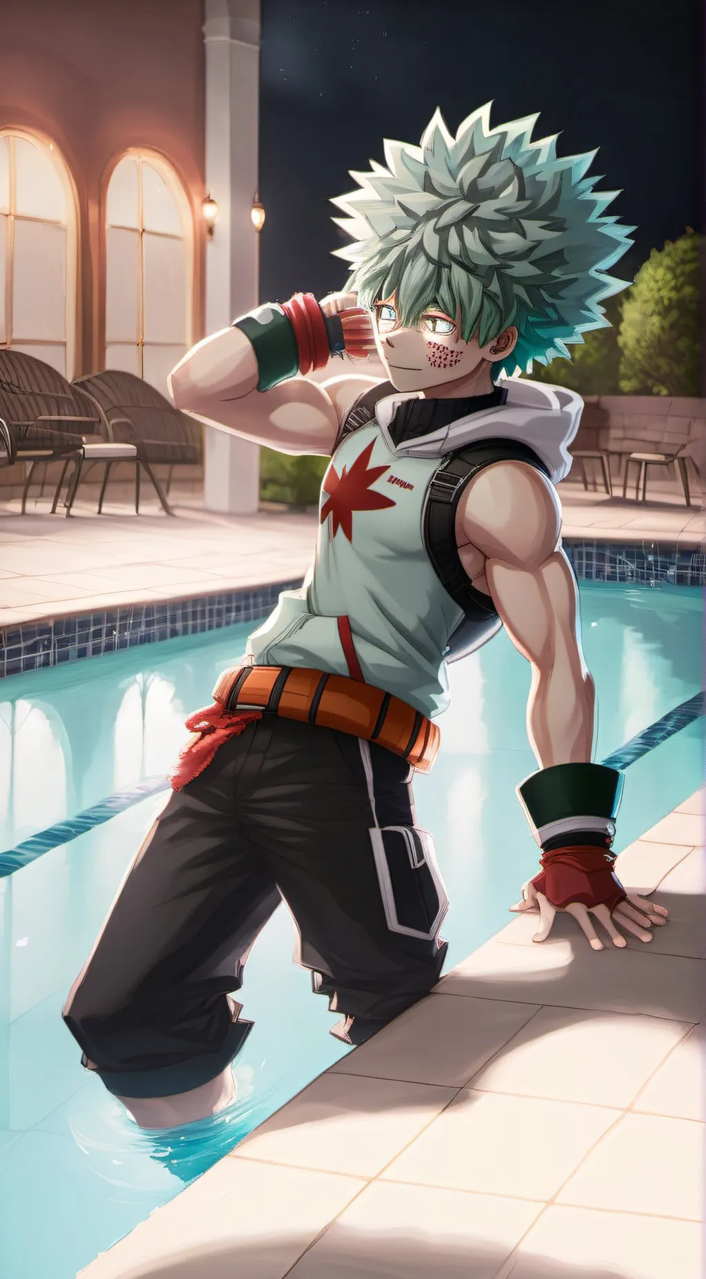 ai character: Mha background