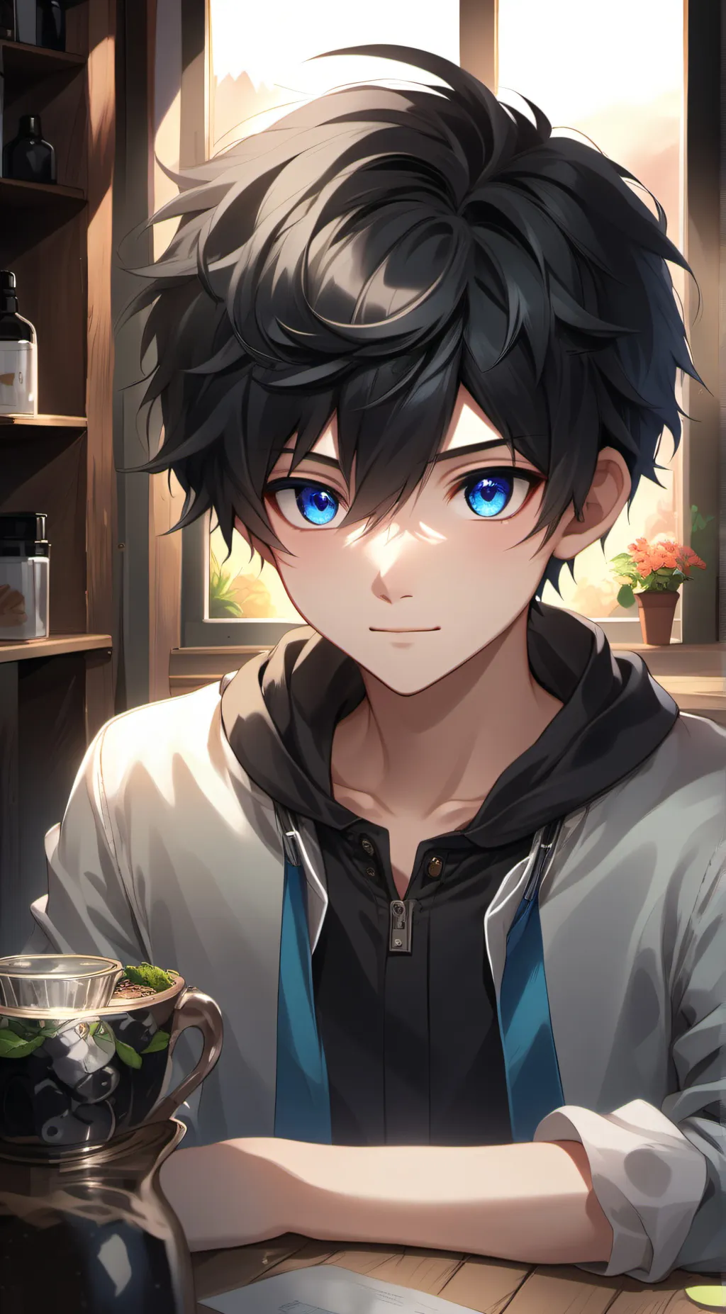 ai character: Xander background