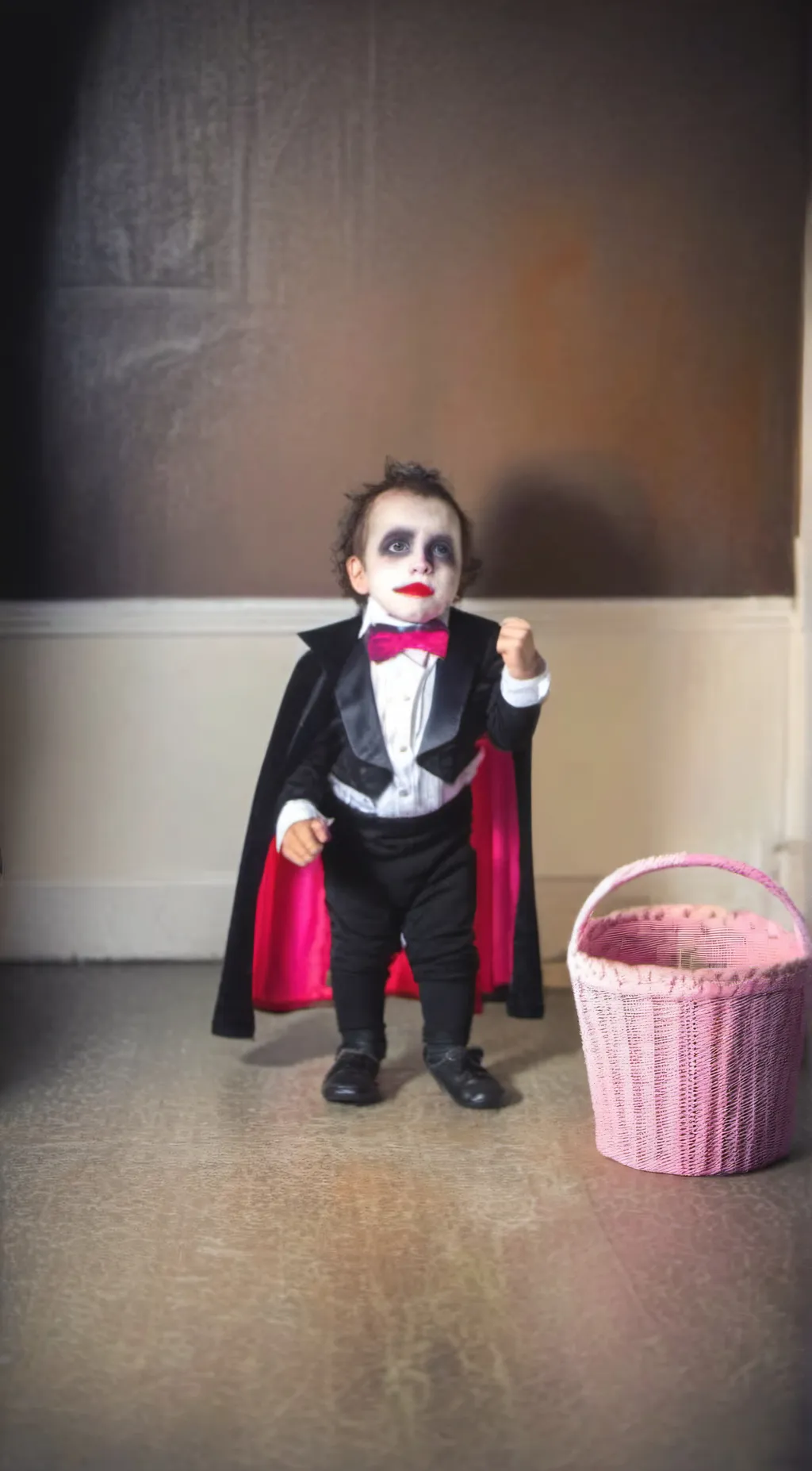 ai character: baby vampire background