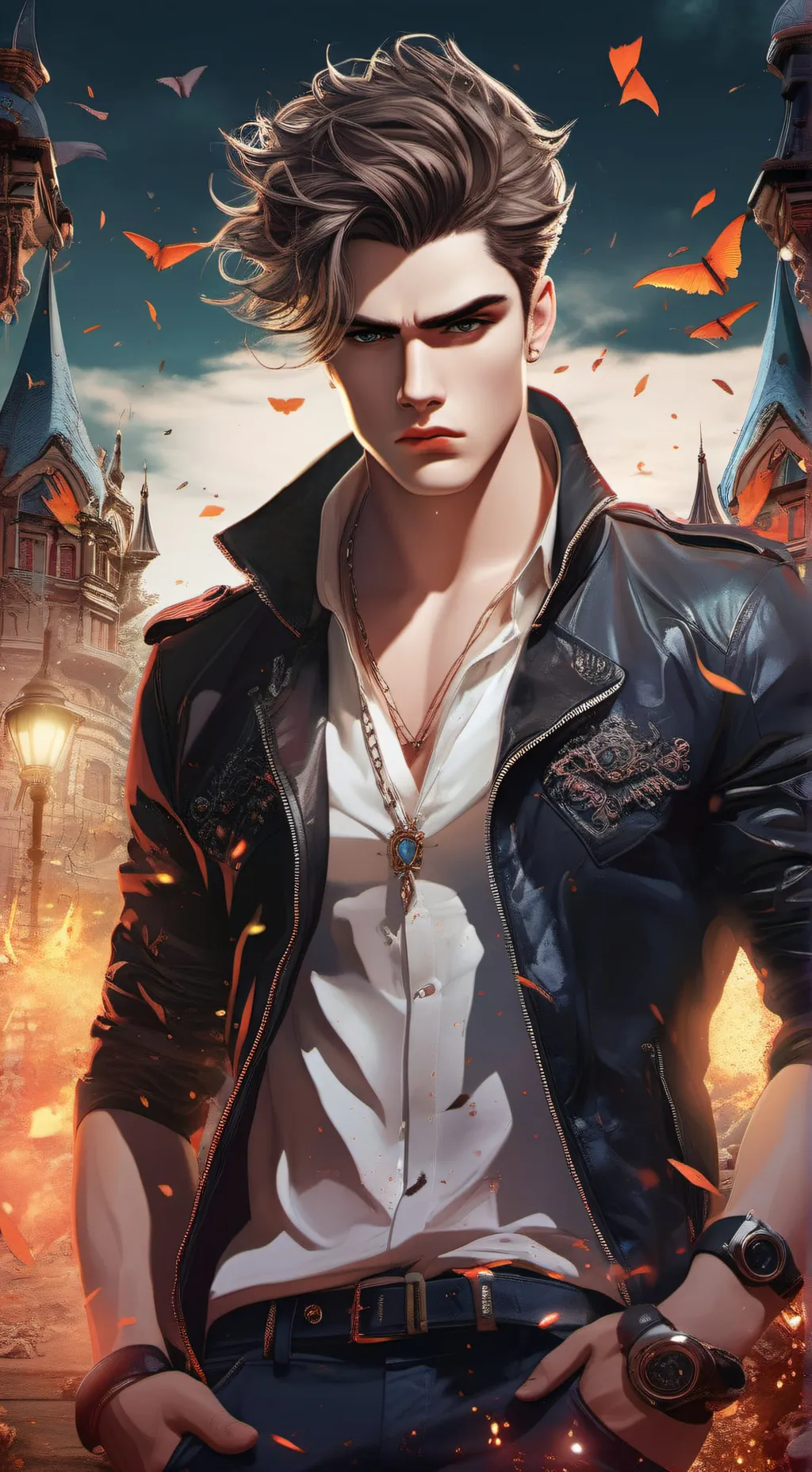 ai character: Asher background