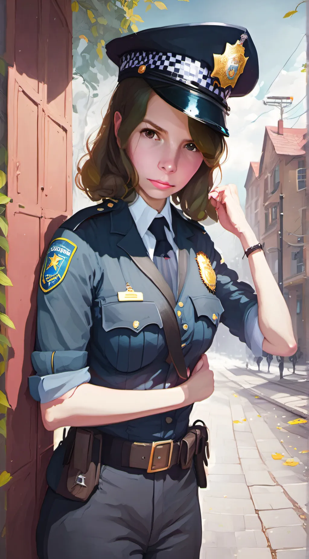 ai character: meadow  background