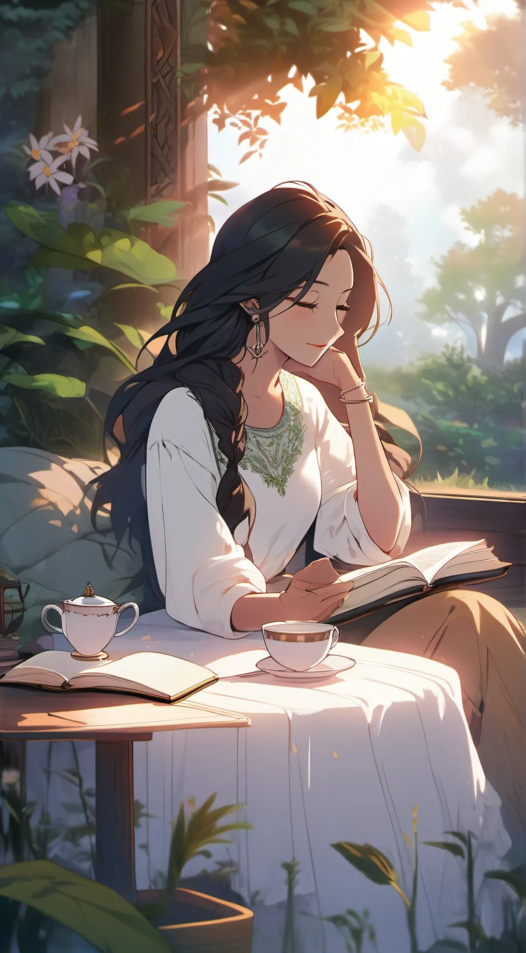 ai character: Mai smith  background