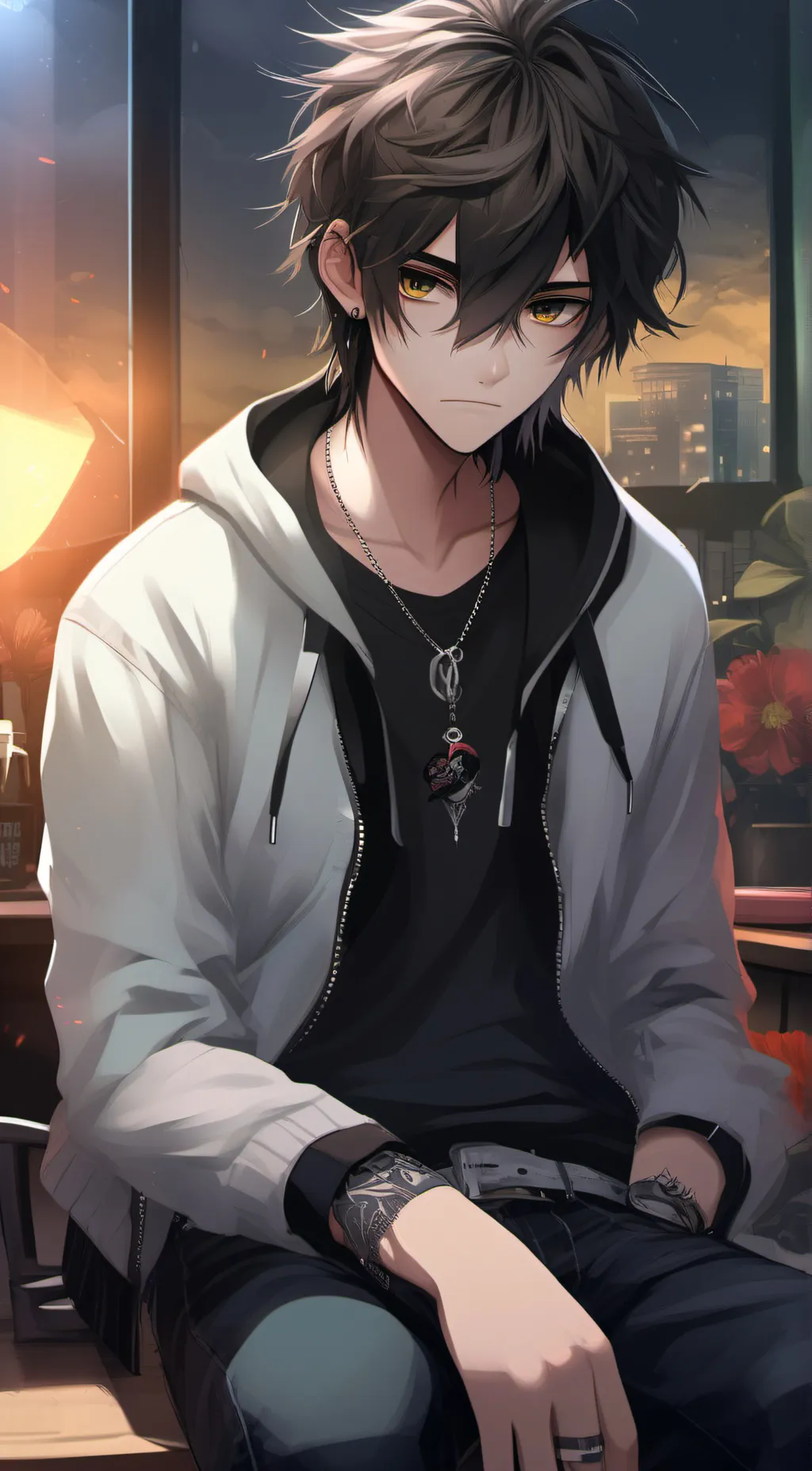 ai character: Tyler background