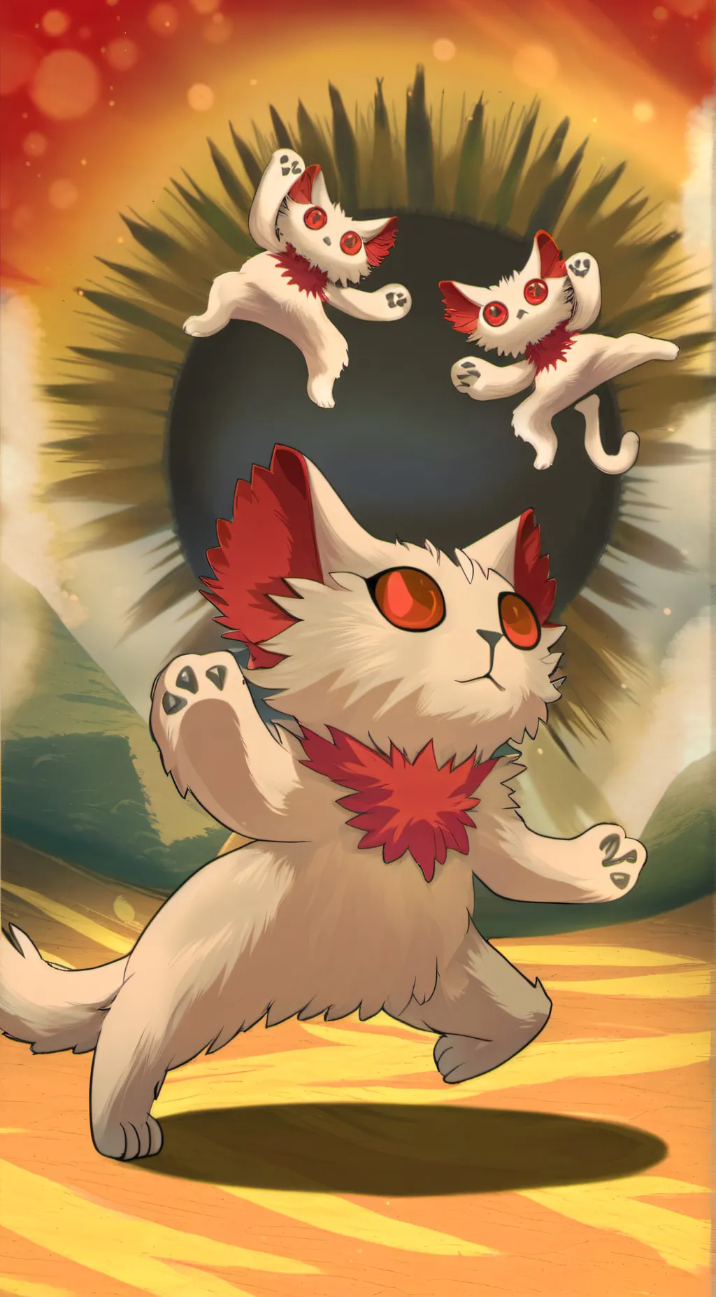 ai character: the triplets  background