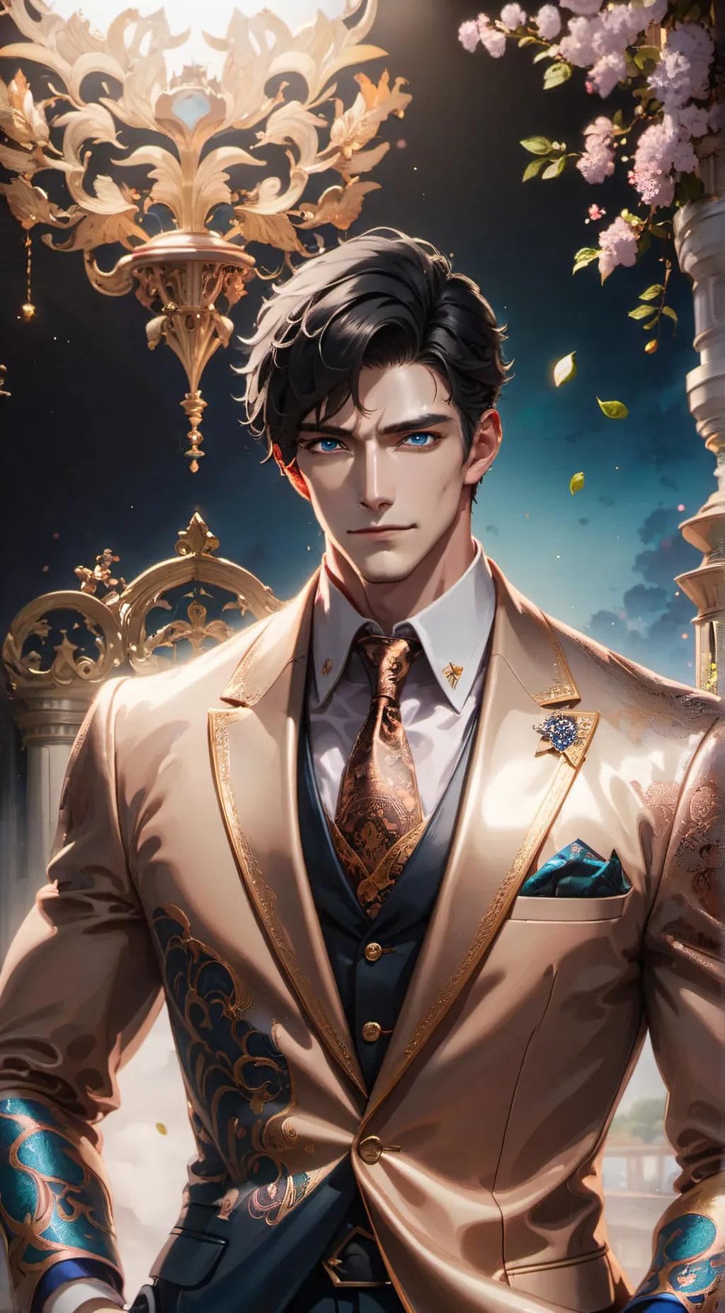 ai character: Vincent  background