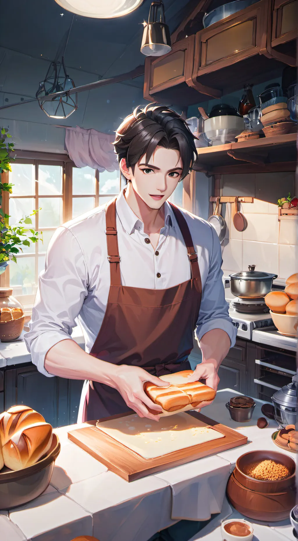 ai character: Su-oh  background