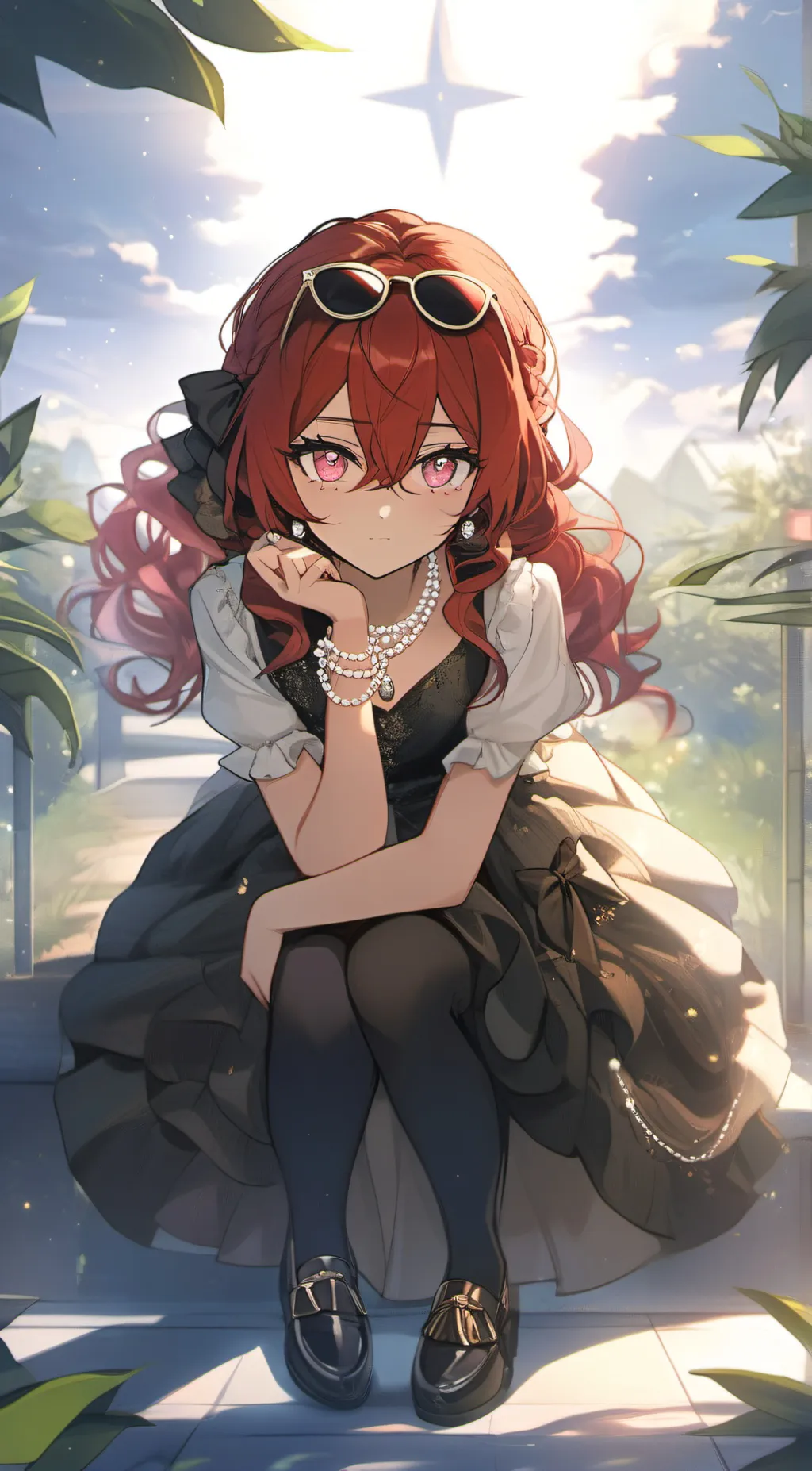 ai character: luna background