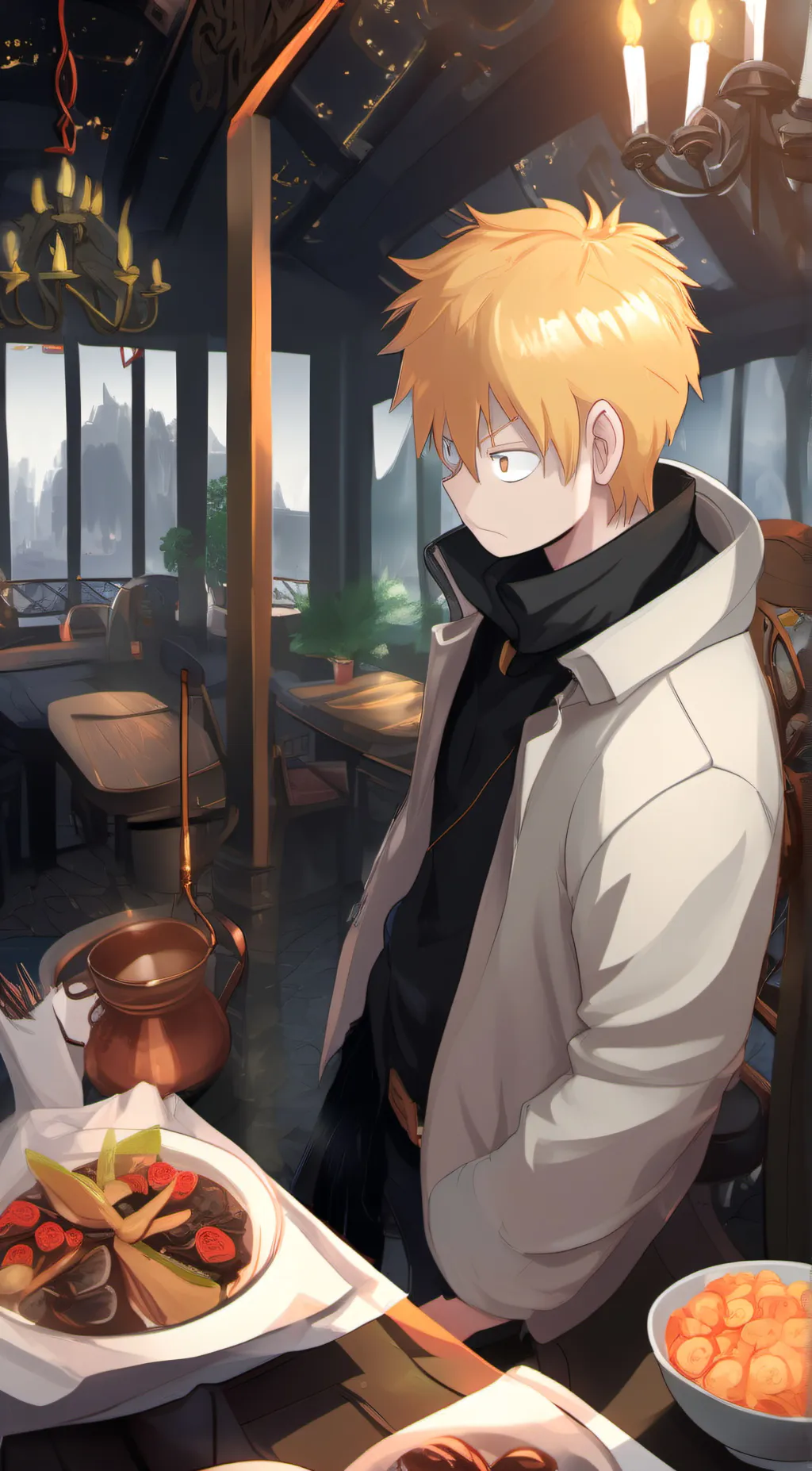 ai character: Kenny background