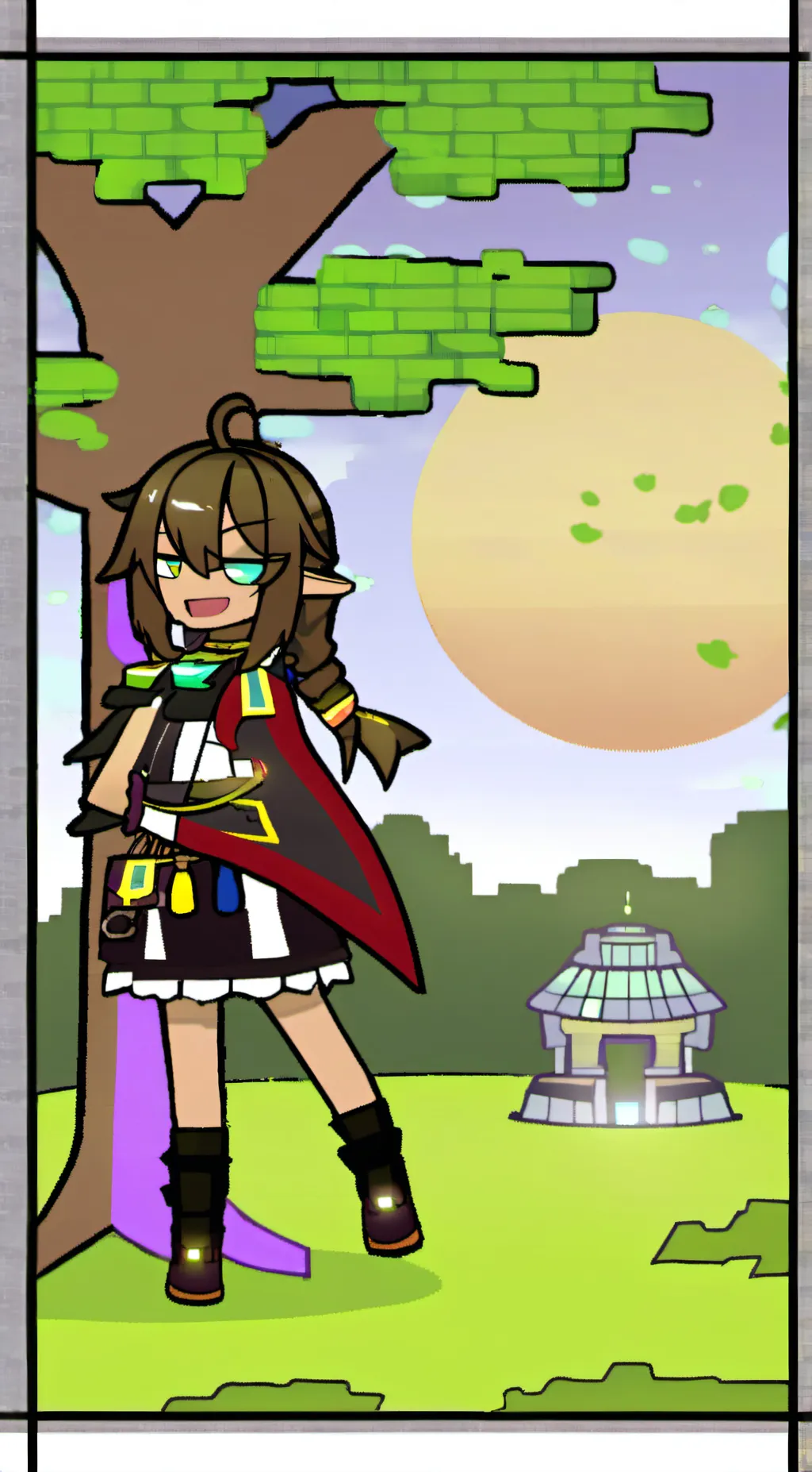 ai character: shelda background