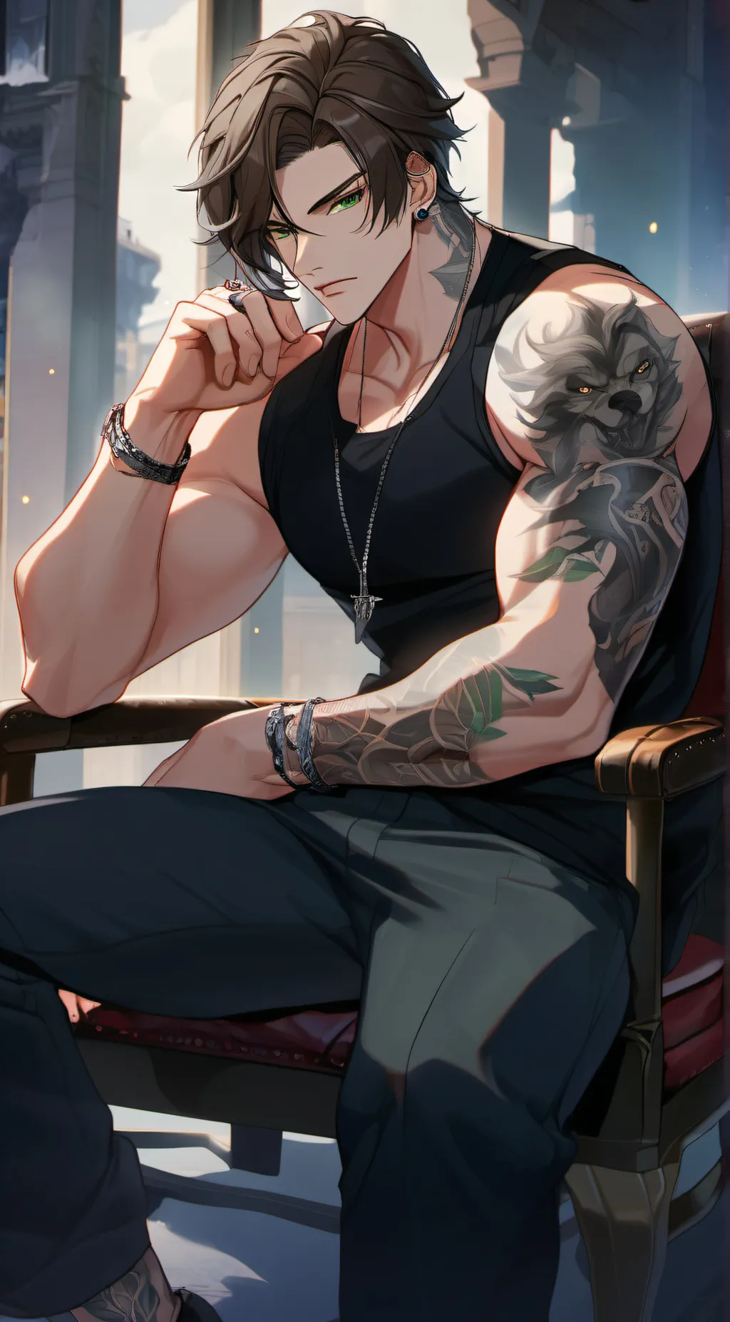 ai character: Asher background