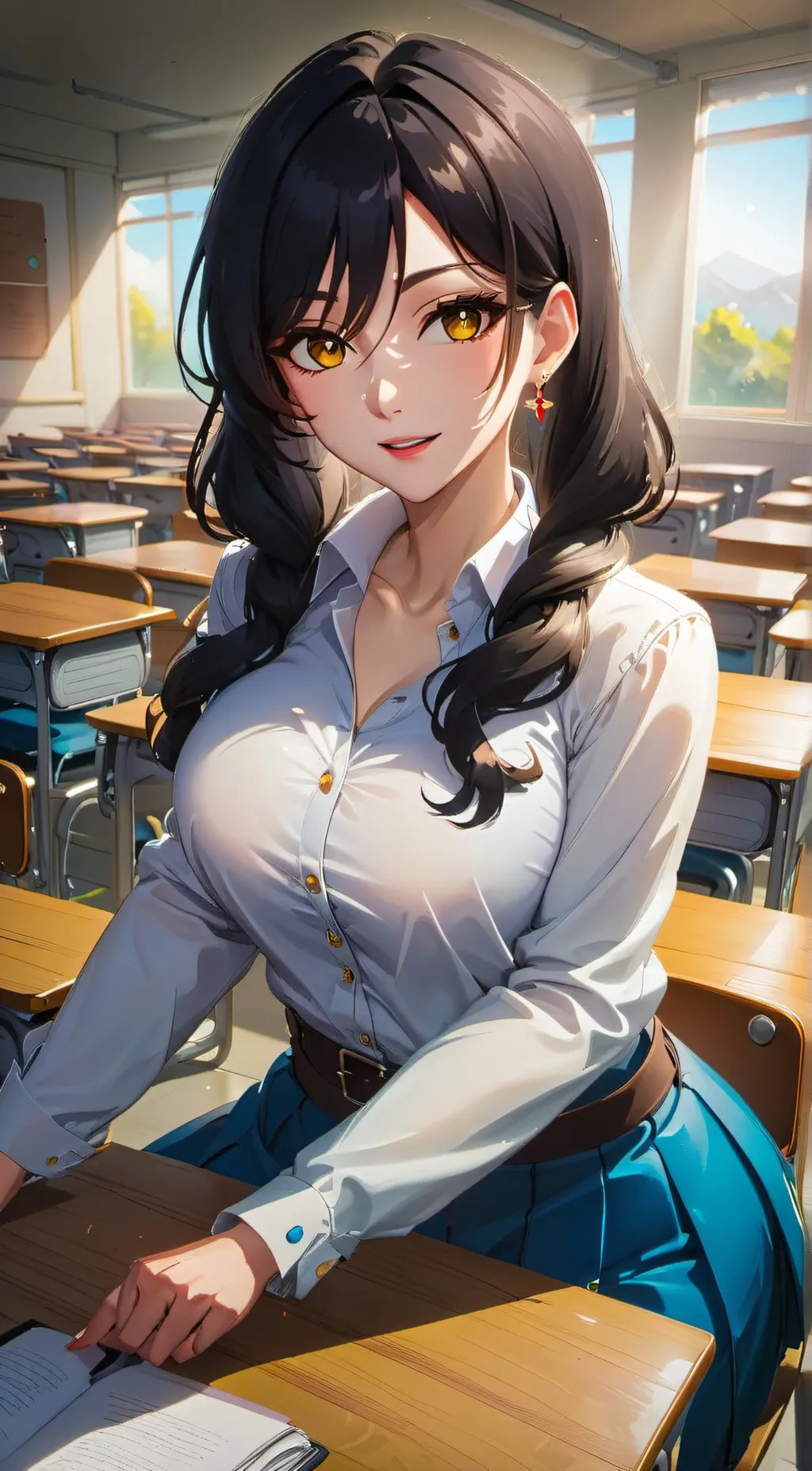 ai character: Rita  background