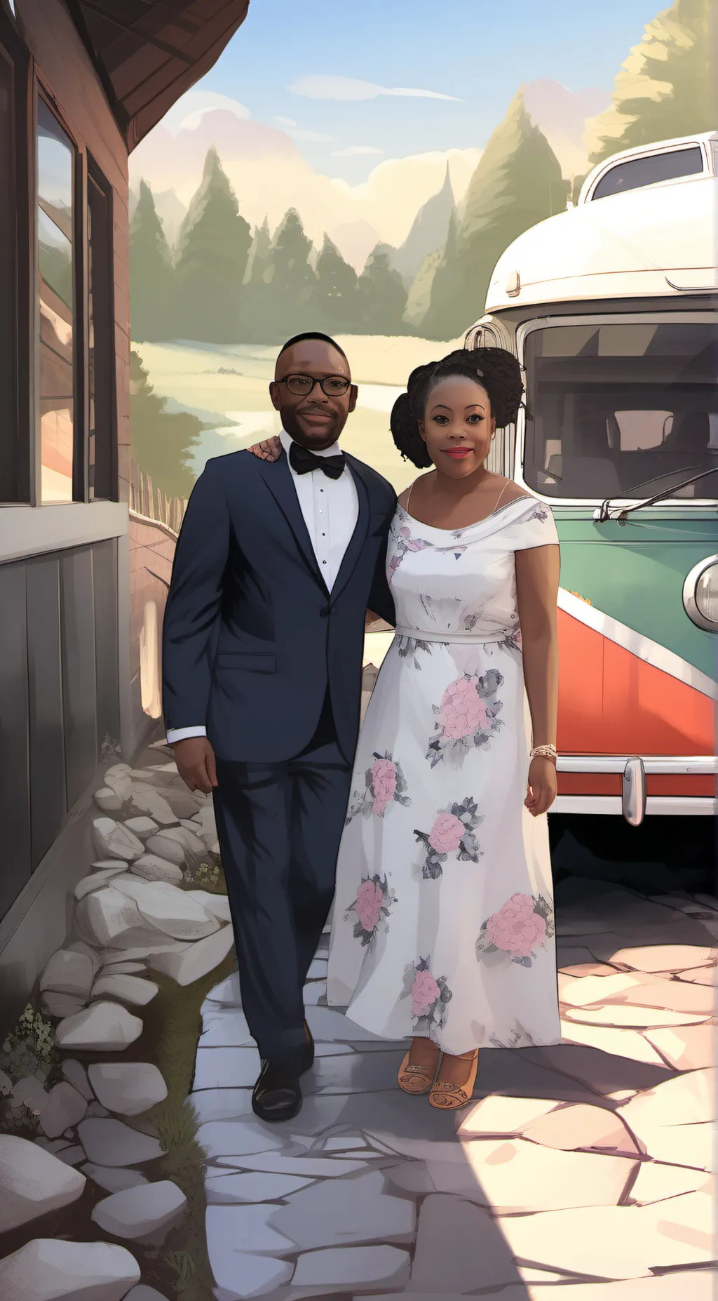 ai character: David background