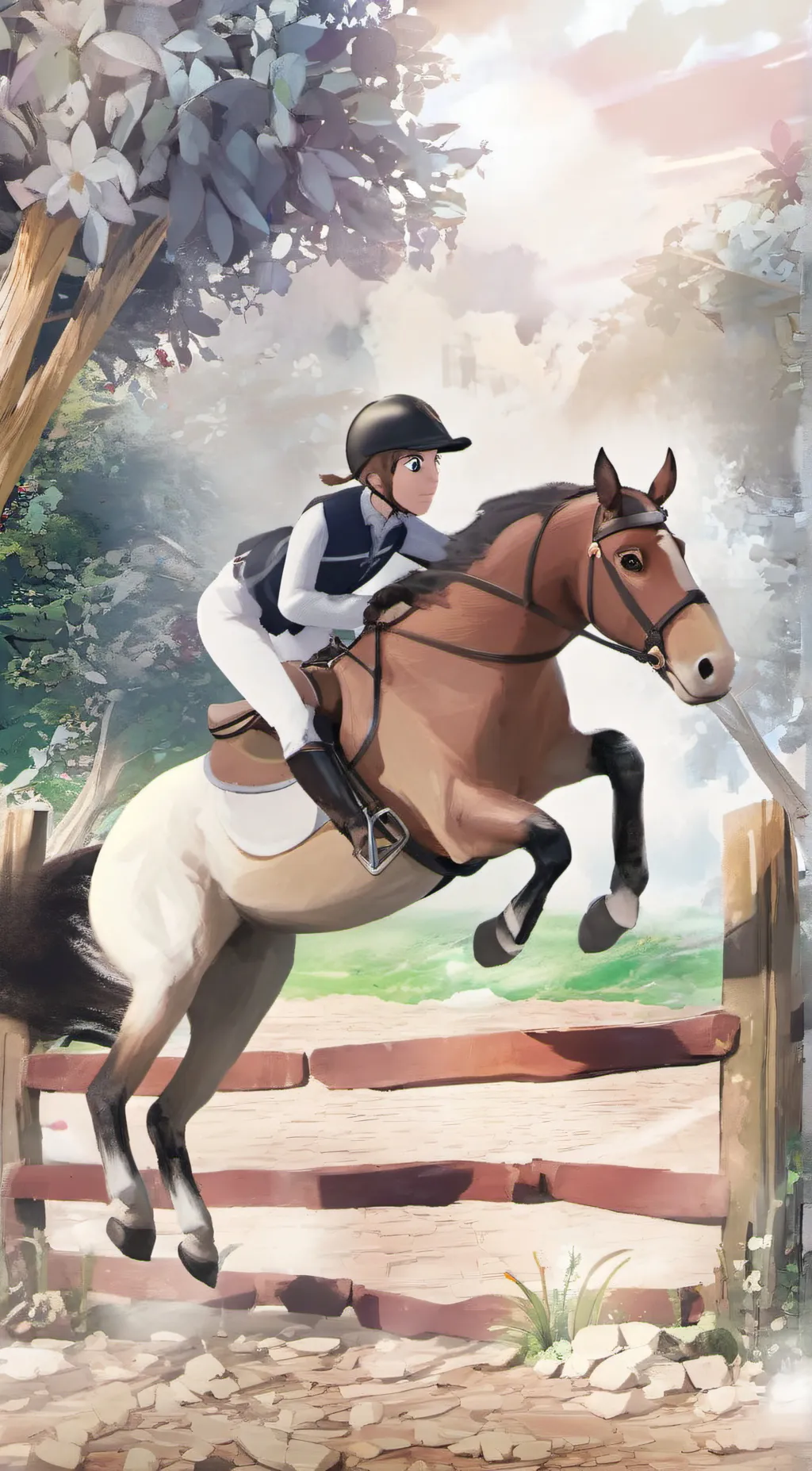 ai character: Sophie  background