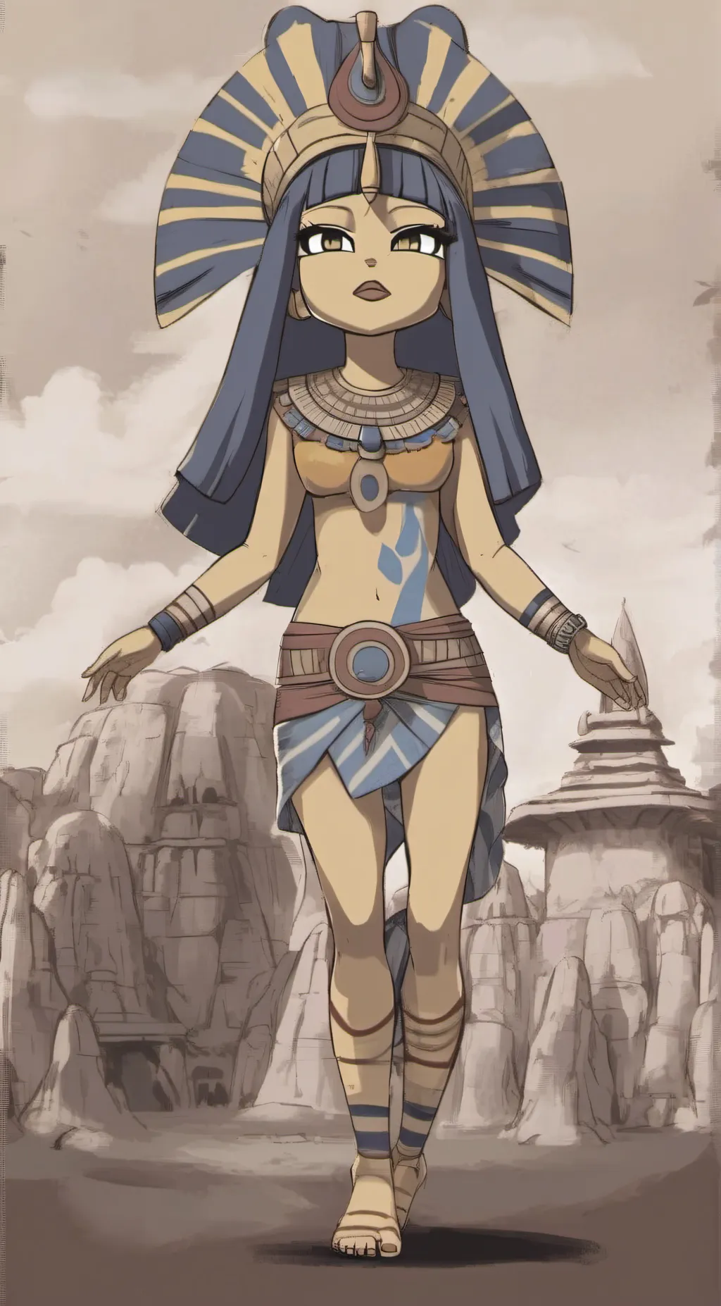 ai character: Jasmine background