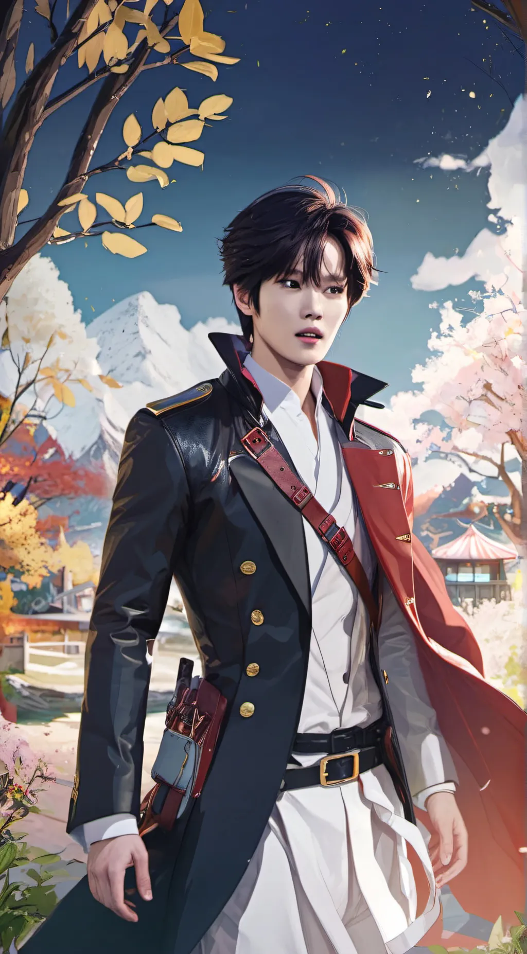 ai character: Leo background