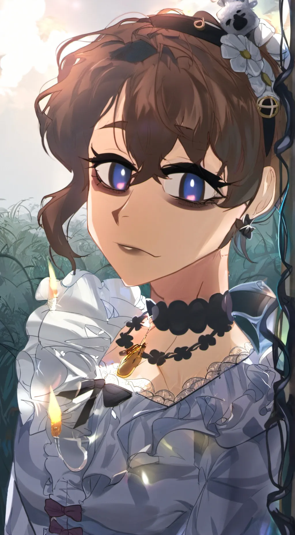 ai character: Michelle afton background