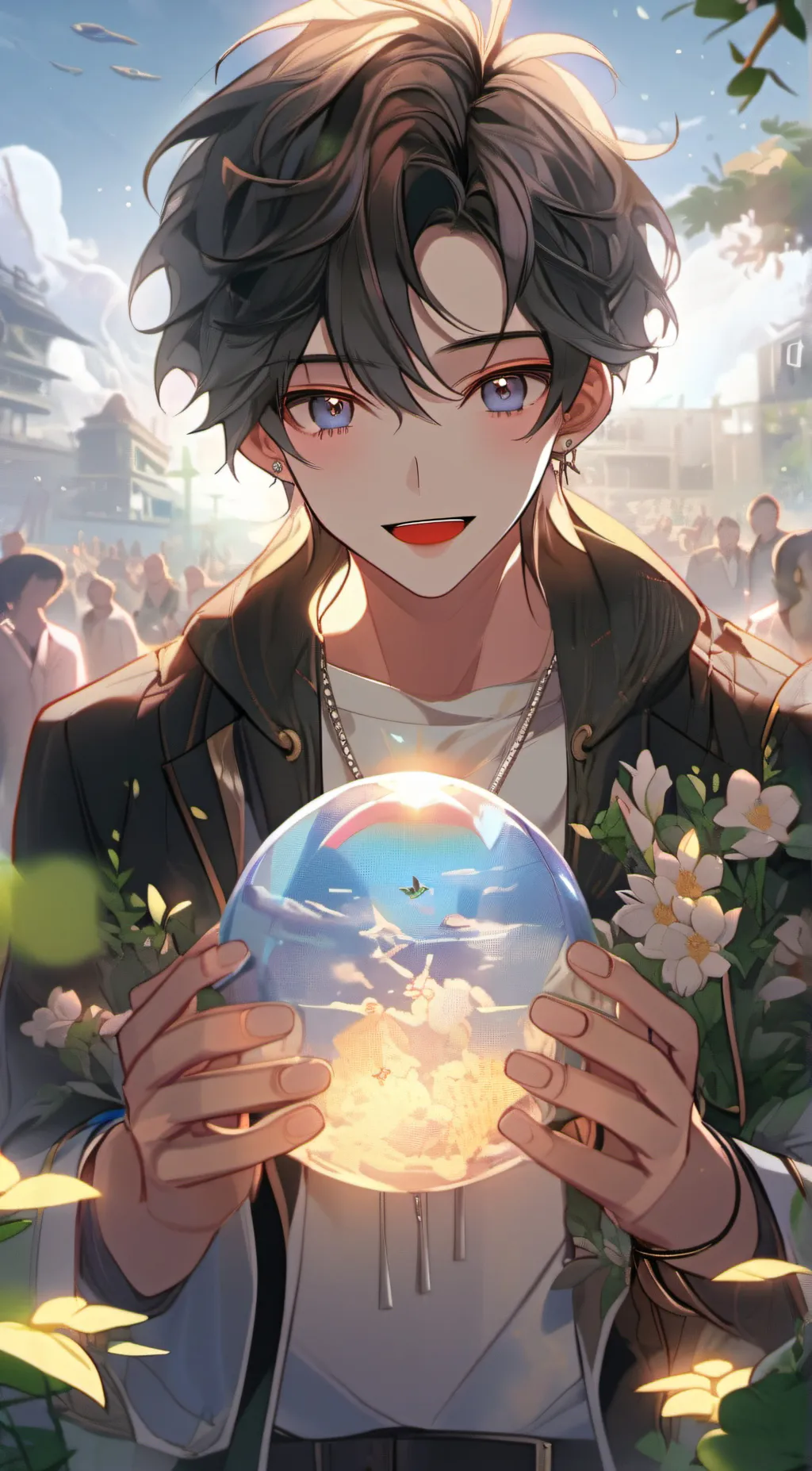 ai character: Jade background