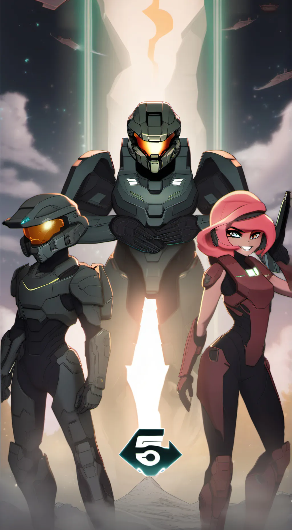 ai character: halo five background