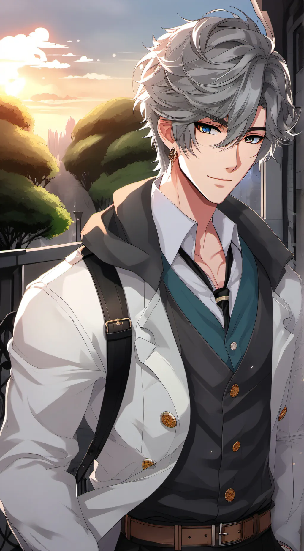 ai character: Zachary  background