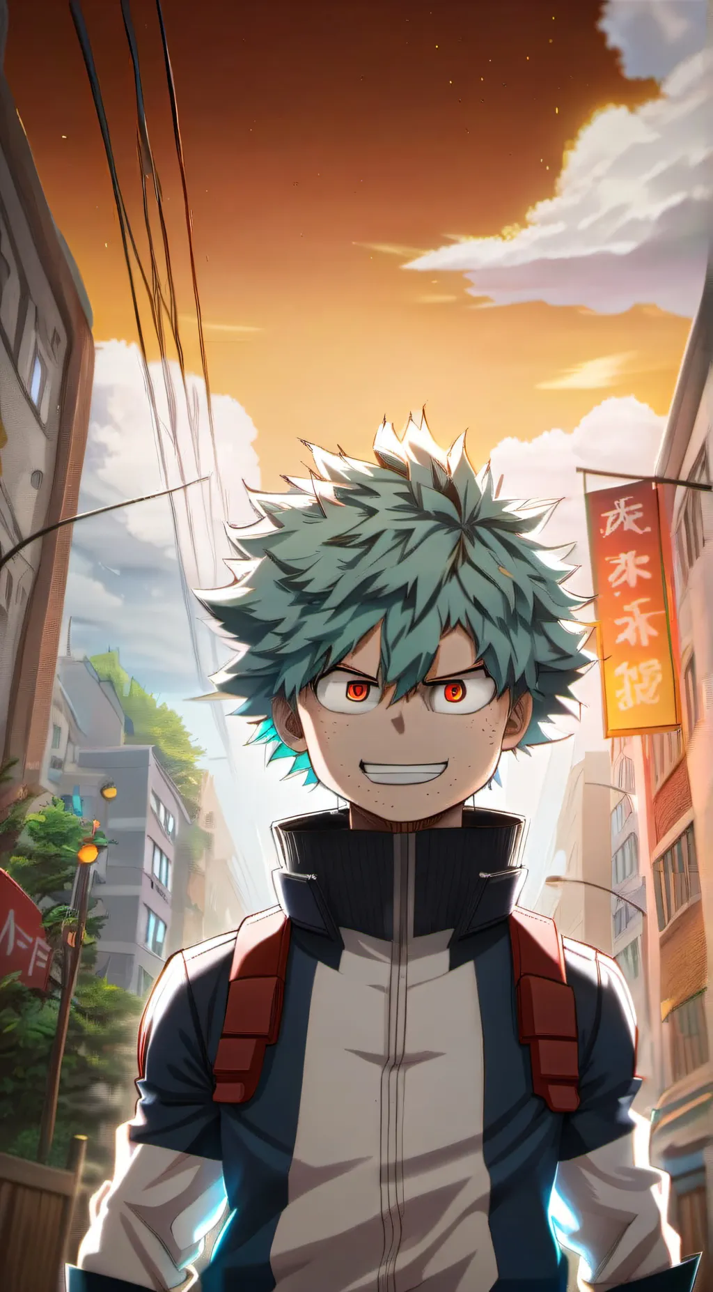 ai character: MHA background