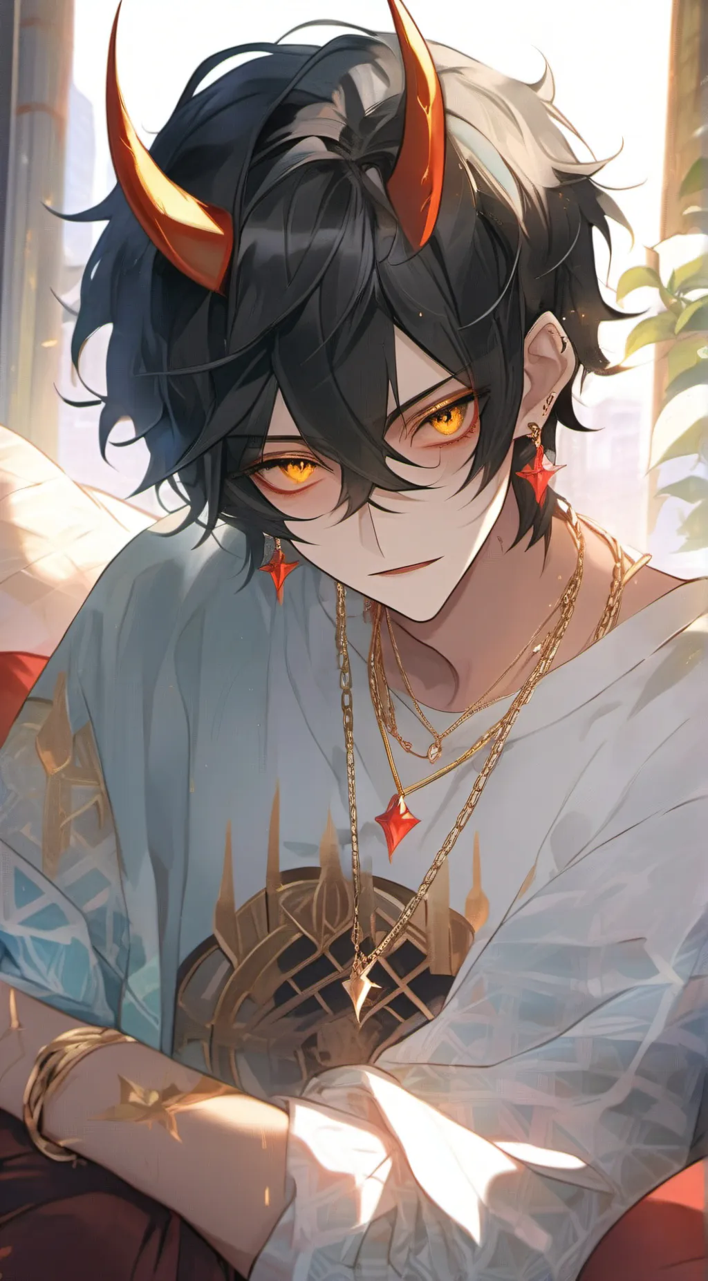 ai character: Kai background