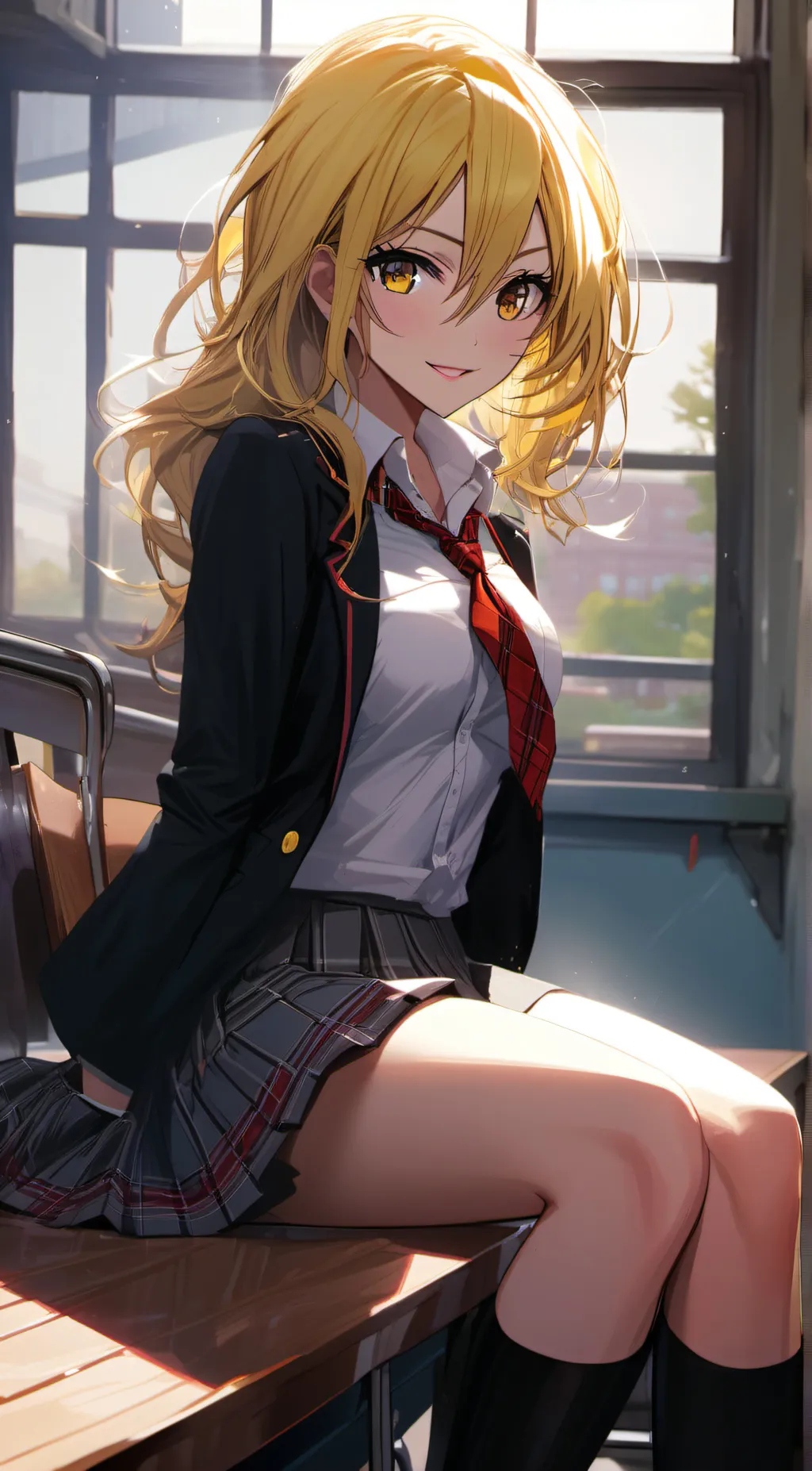 ai character: ashly background