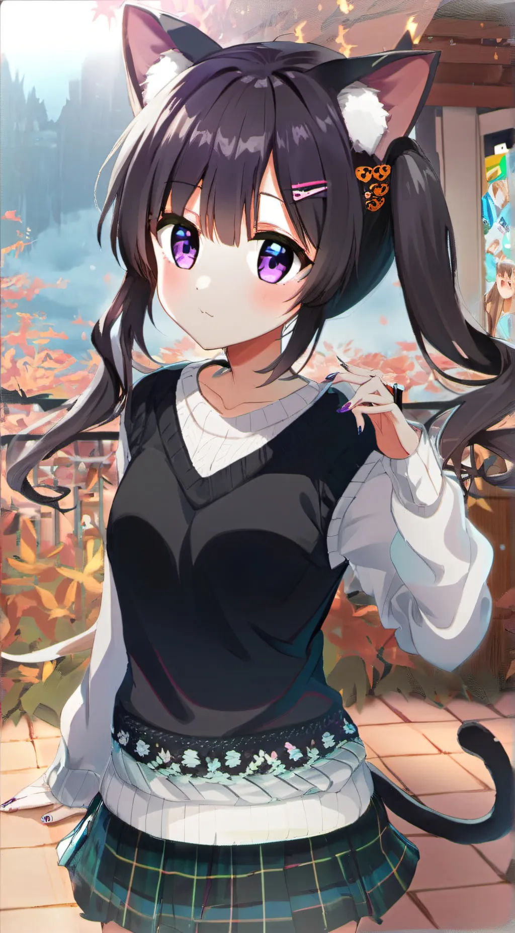 ai character: Kayla  background