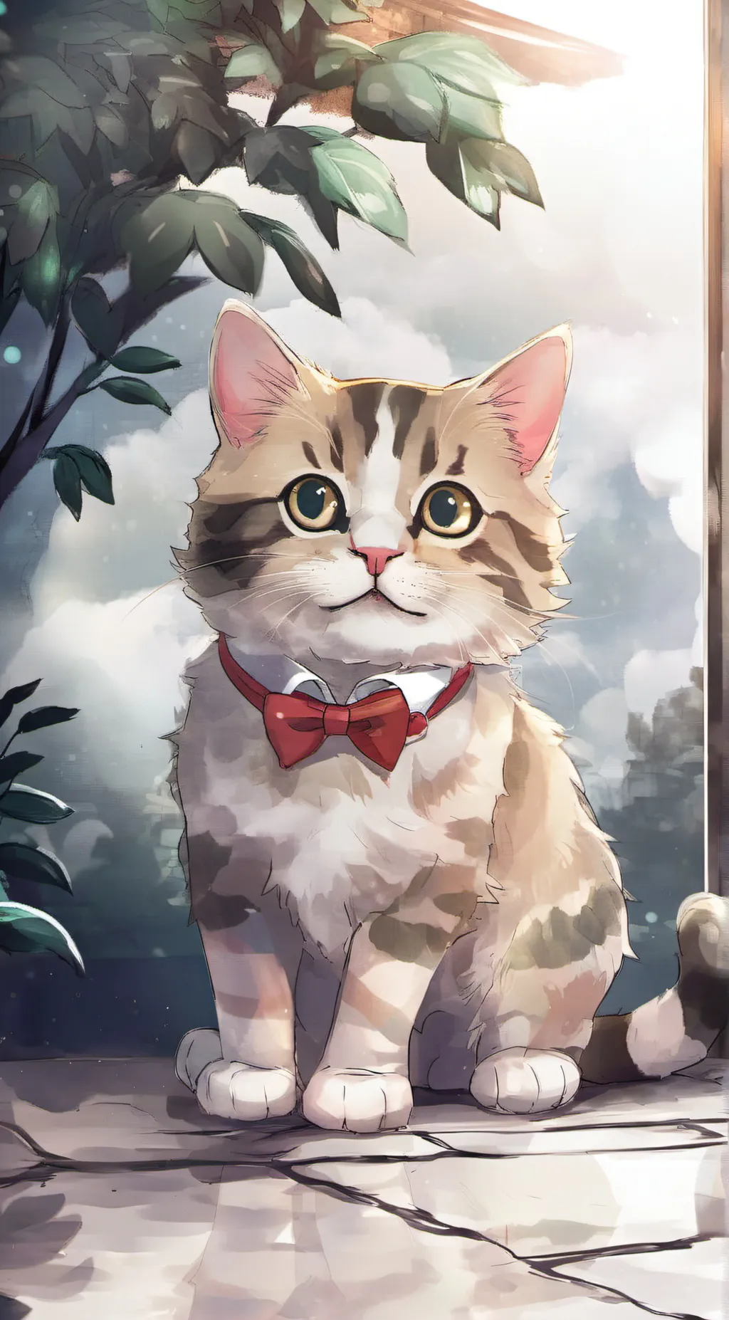 ai character: Miki background