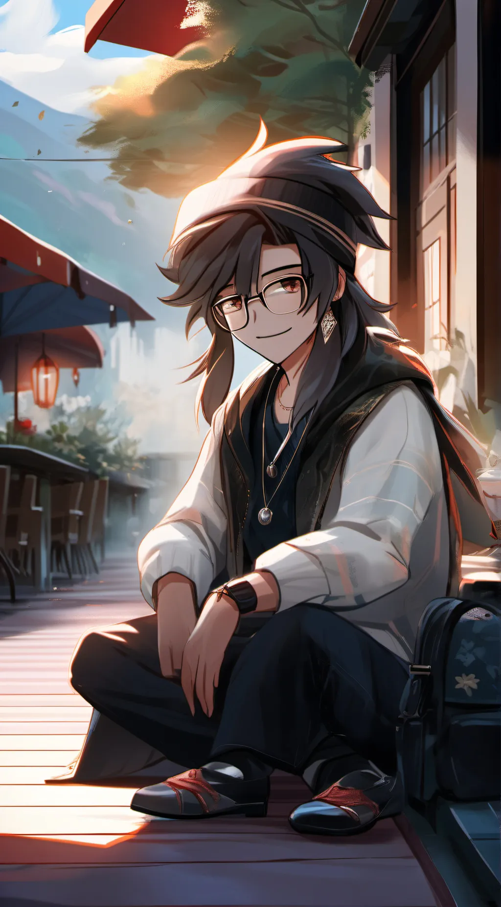 ai character: Lu background