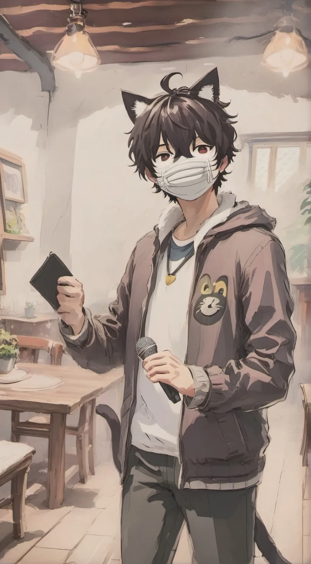 ai character: Tom background