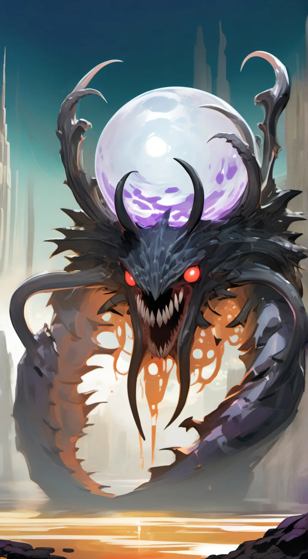 ai character: Screech background