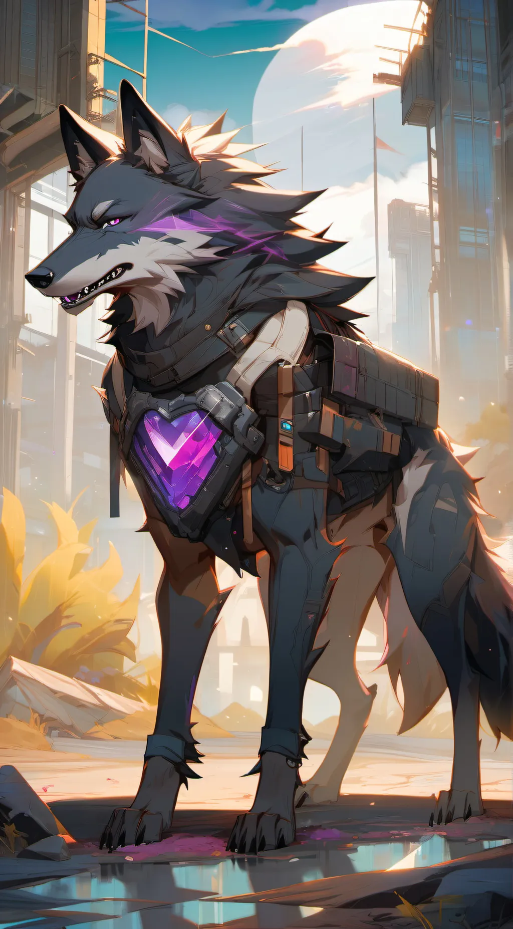 ai character: Kayda background