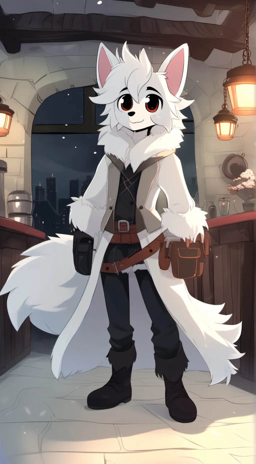 ai character: Boykisser  background