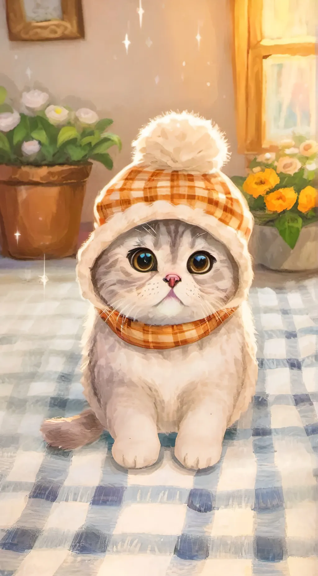 ai character: Kitty background