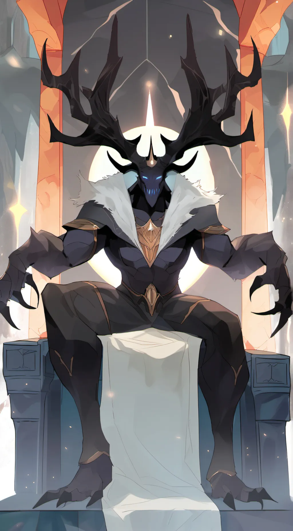 ai character: King Æsfell background