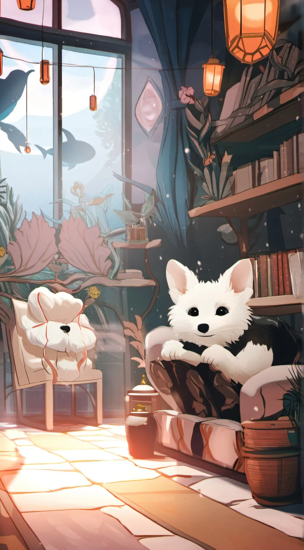 ai character: Jimmy crystle background