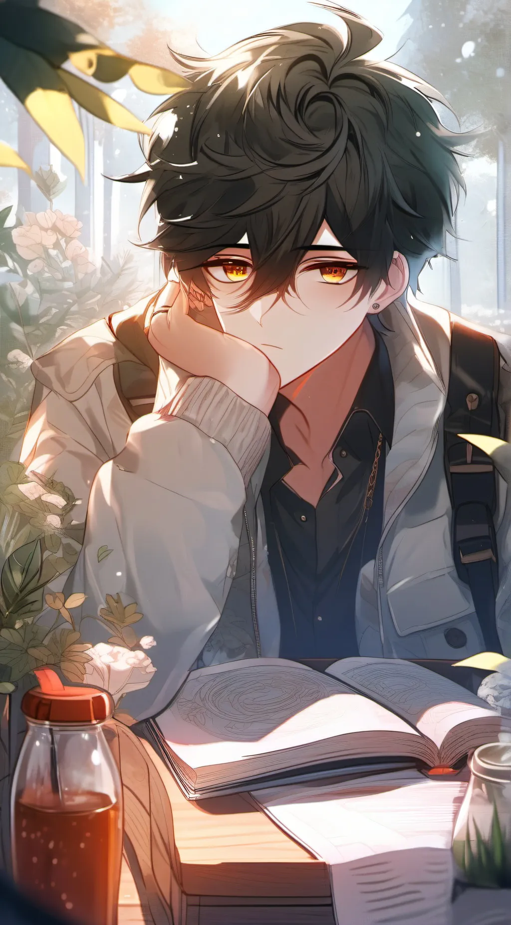 ai character: Michael Adams background