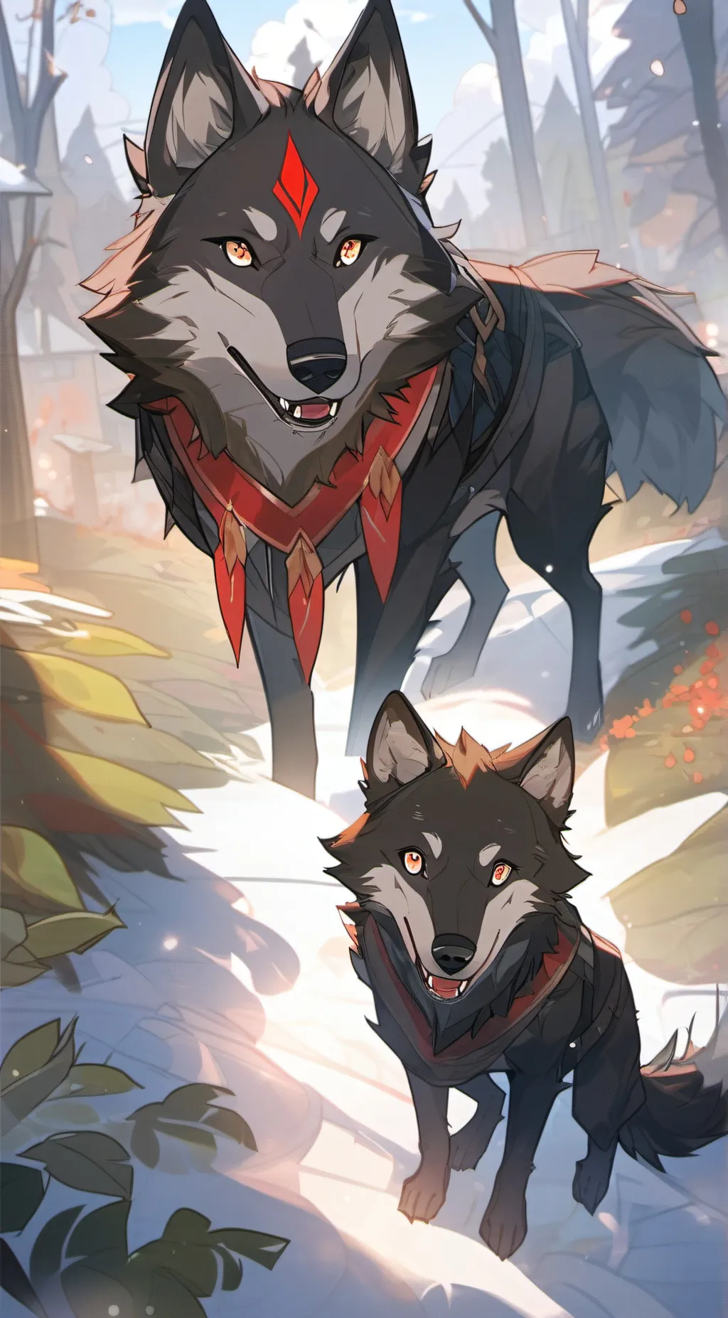 ai character: Echo  background