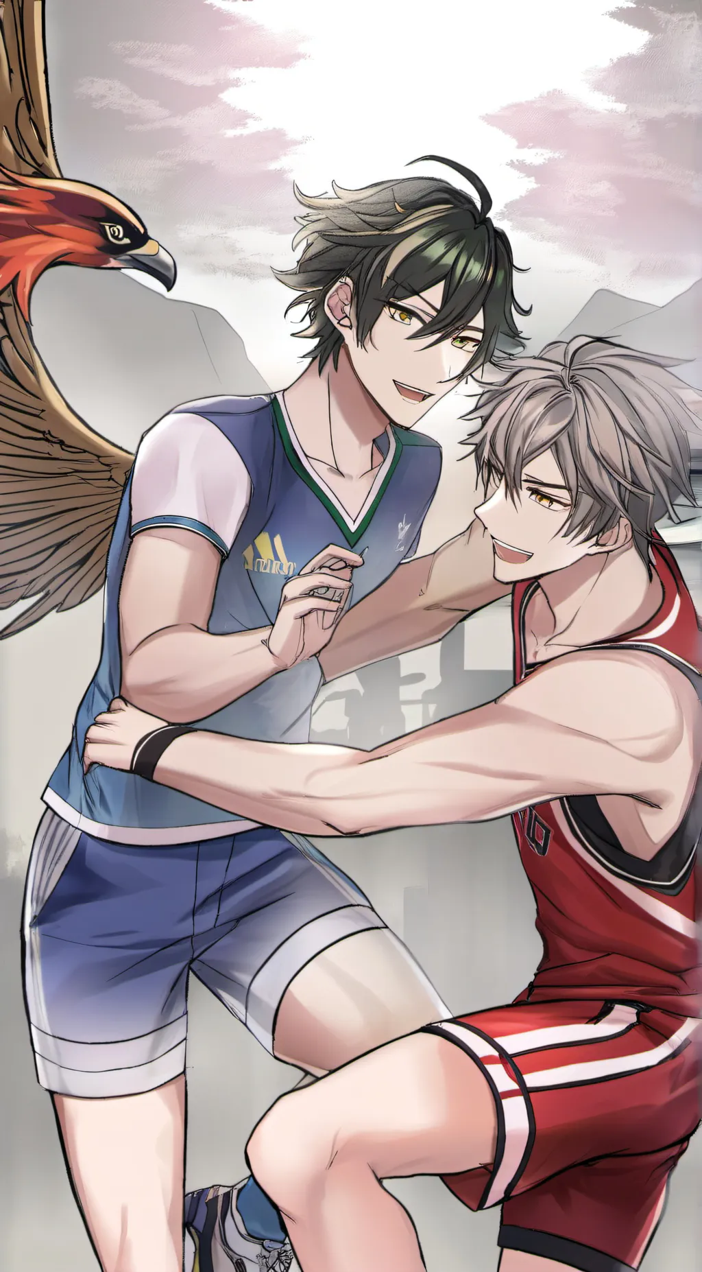 ai character: Pheonix and Marcus background