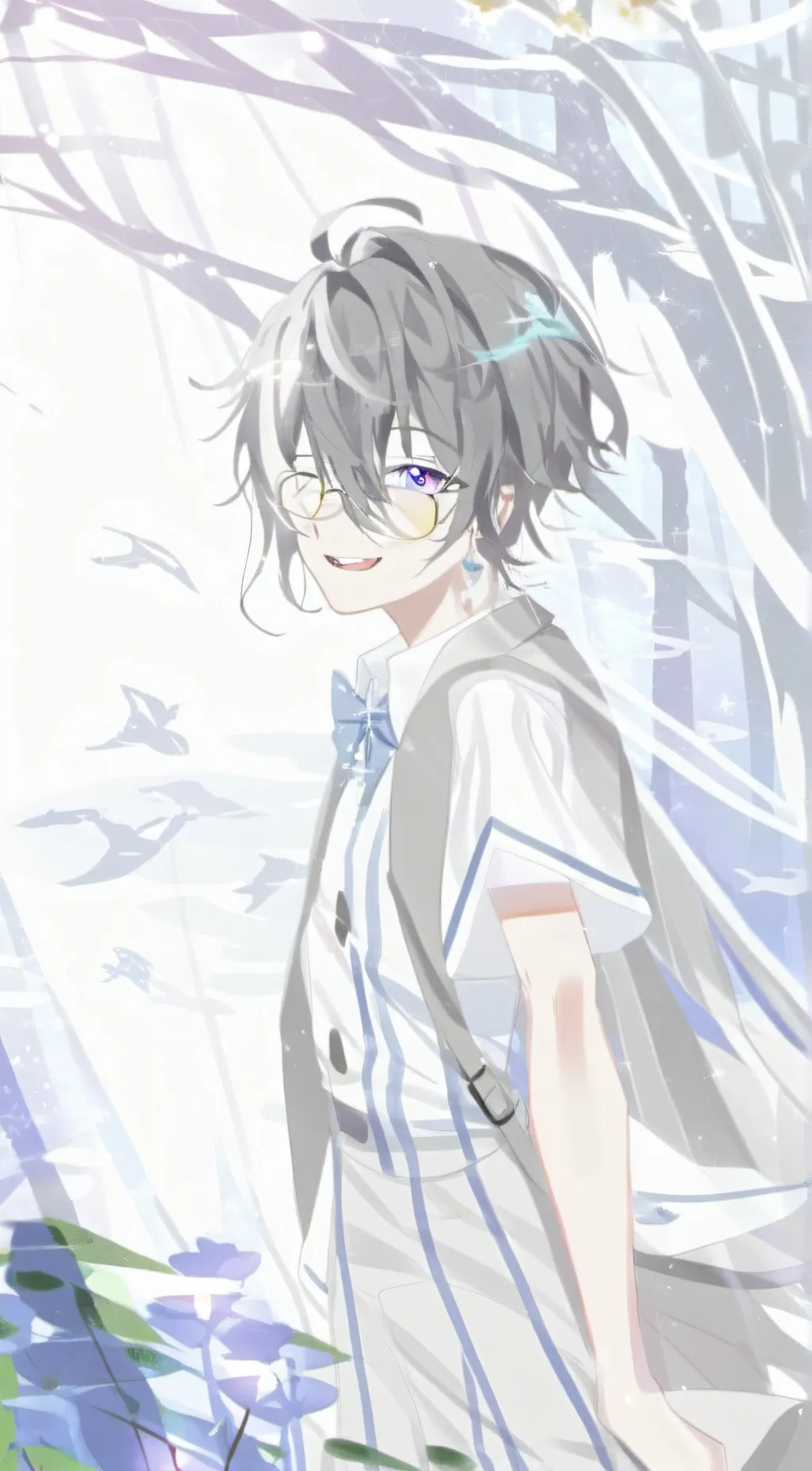 ai character: Simon  background