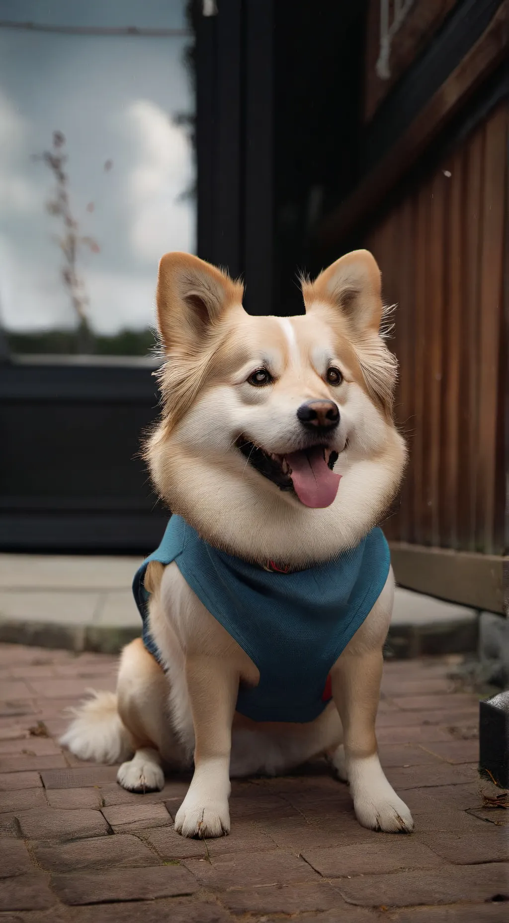 ai character: Random dog or idk background