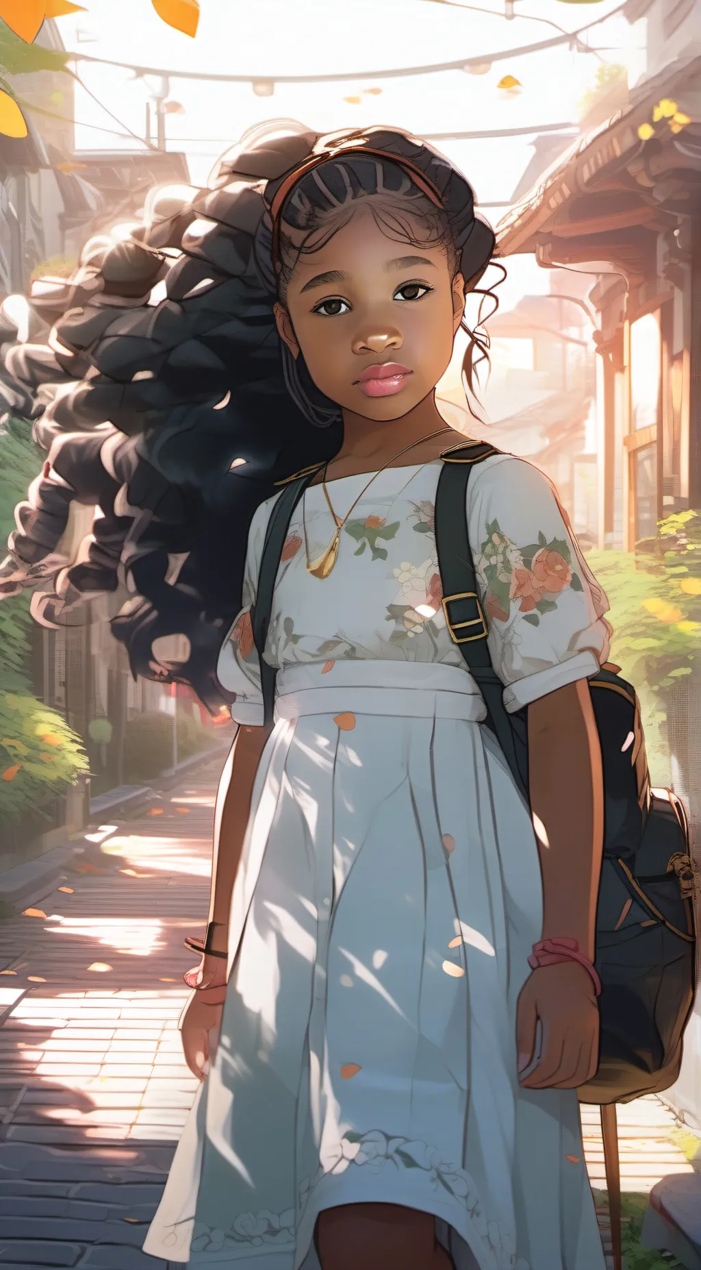 ai character: Aliyah  background