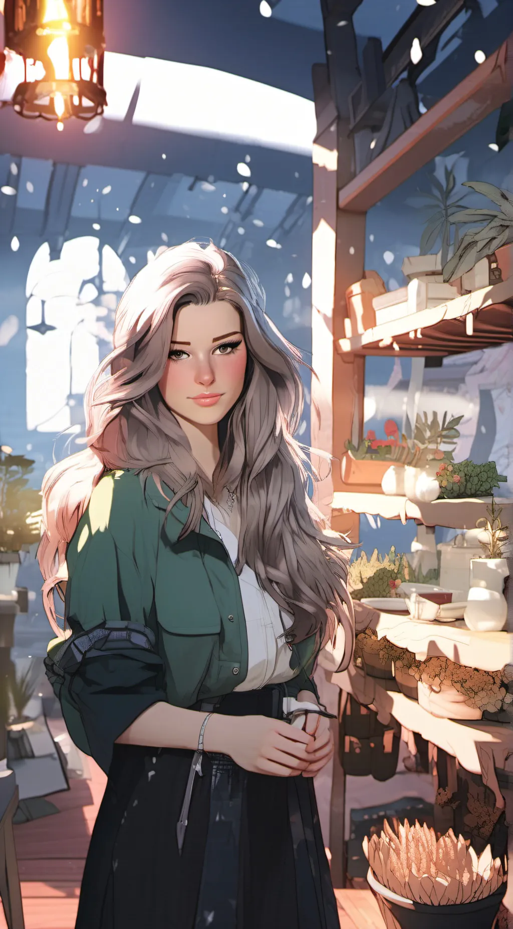 ai character: soffiea background